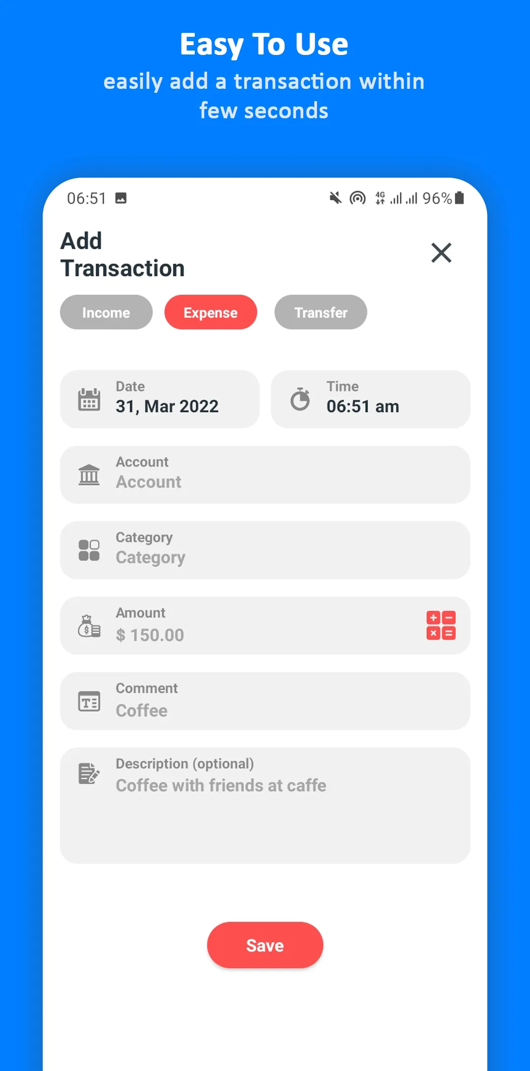 Money Manager Expense Tracker | Indus Appstore | Screenshot