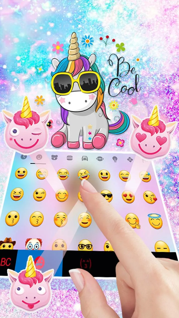 Cute Dreamy Unicorn Theme | Indus Appstore | Screenshot