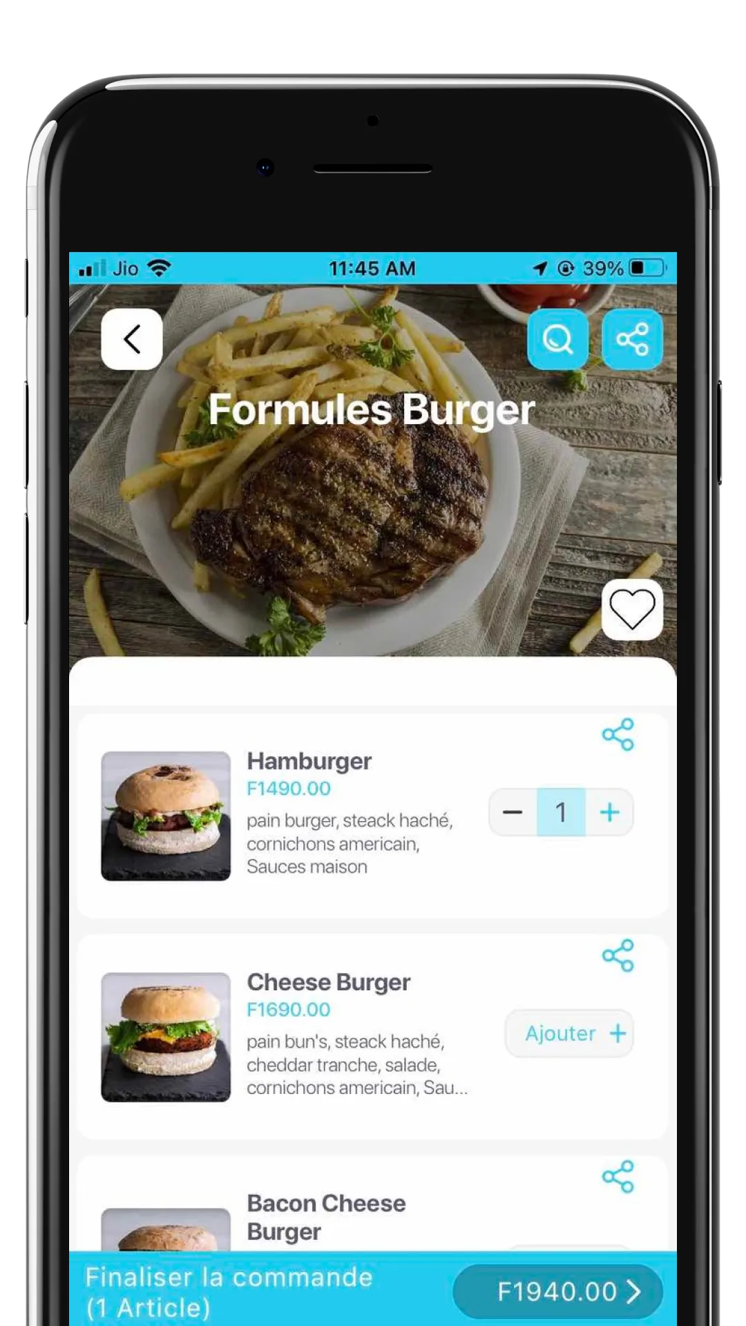 Foodease: Livraison de repas | Indus Appstore | Screenshot