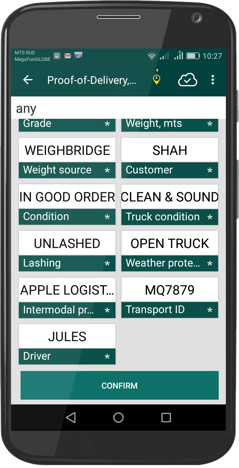 arl Dry Bulk POD | Indus Appstore | Screenshot