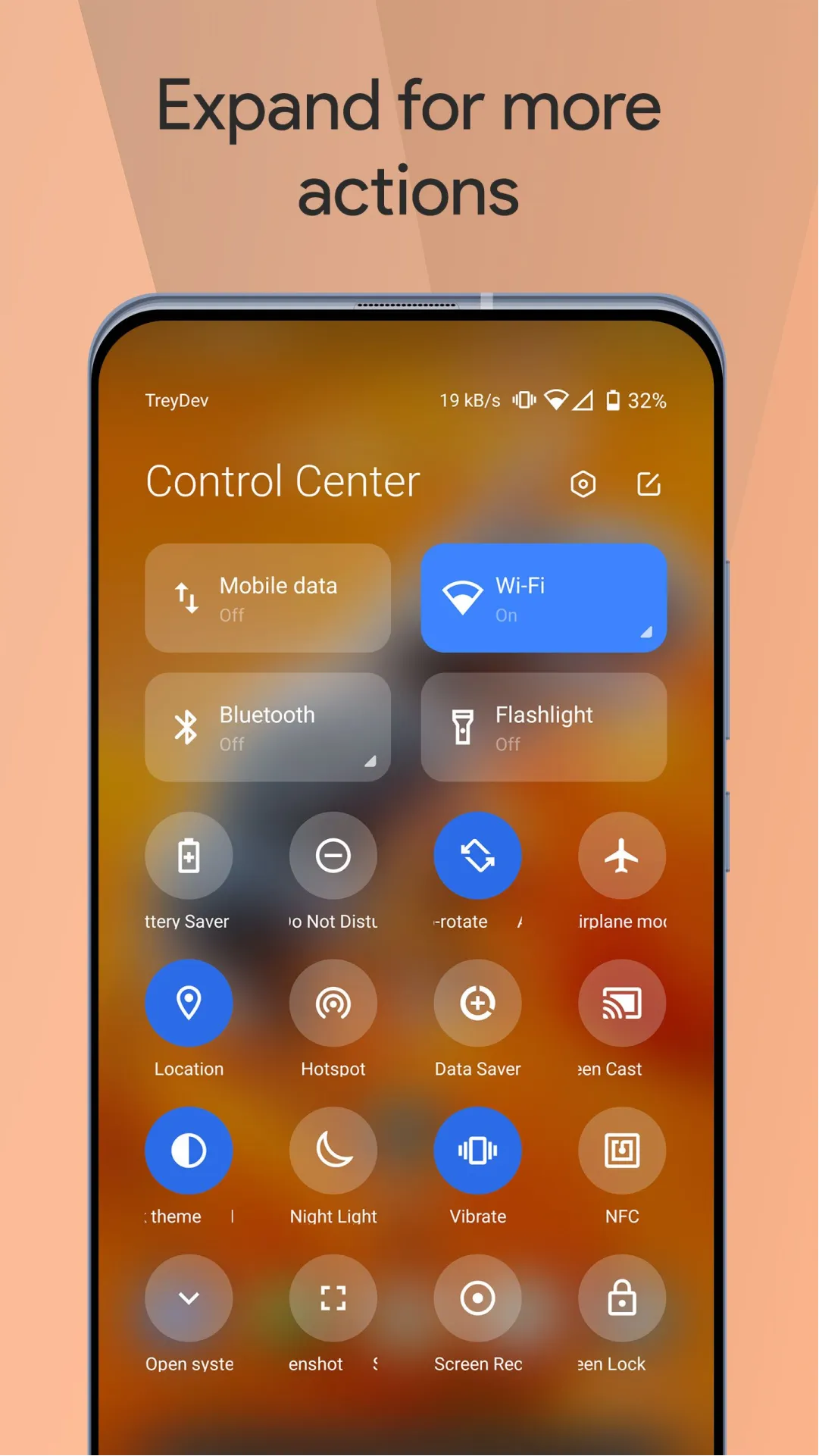 Mi Control Center | Indus Appstore | Screenshot