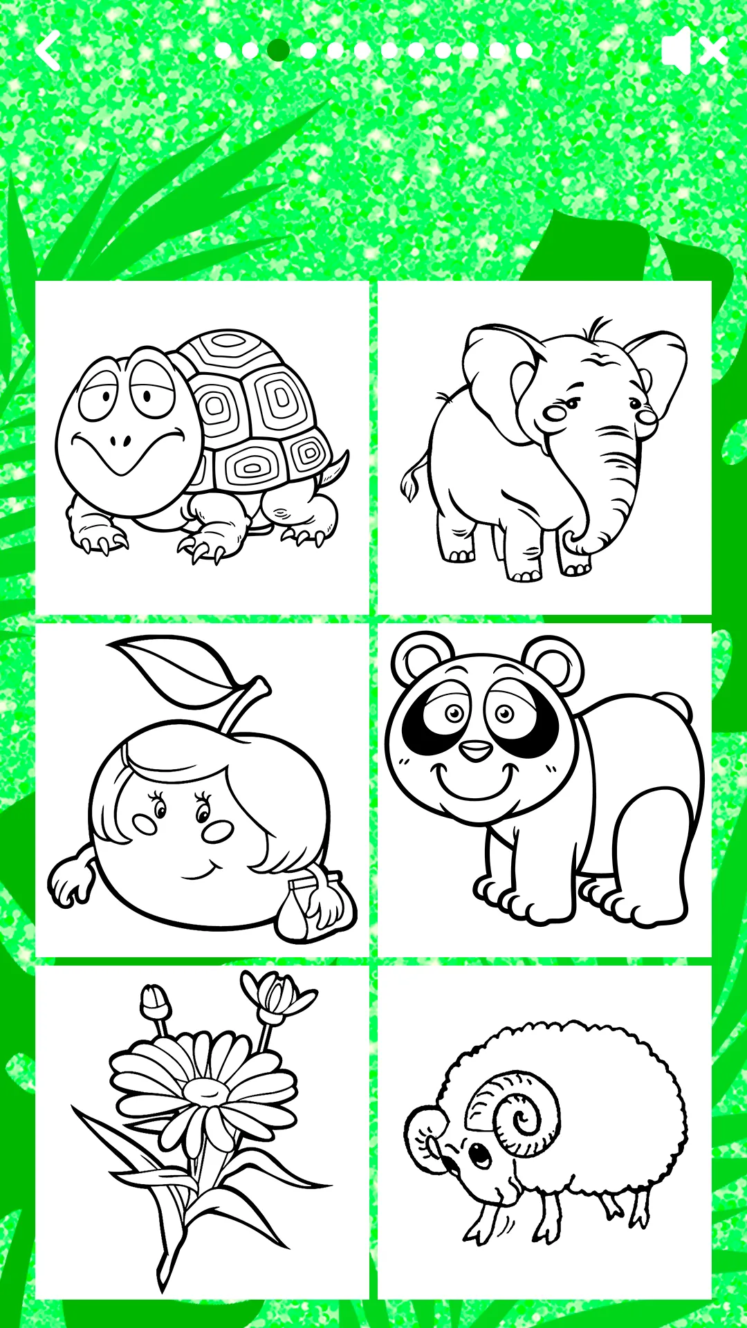 Kids Coloring Book & Stickers | Indus Appstore | Screenshot