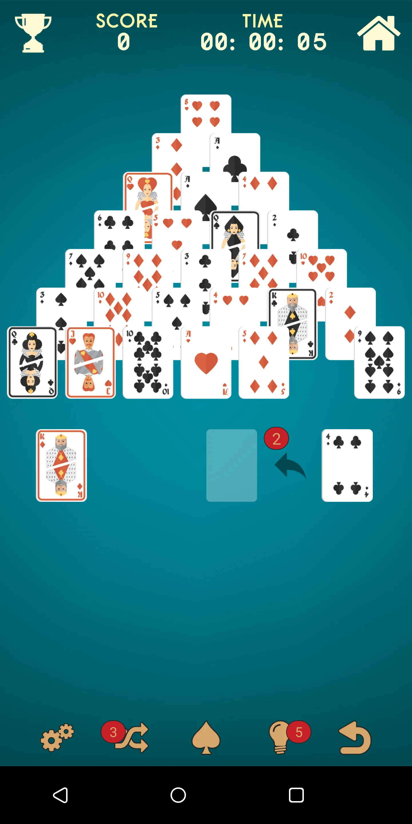 Offline Solitaire Card Games | Indus Appstore | Screenshot