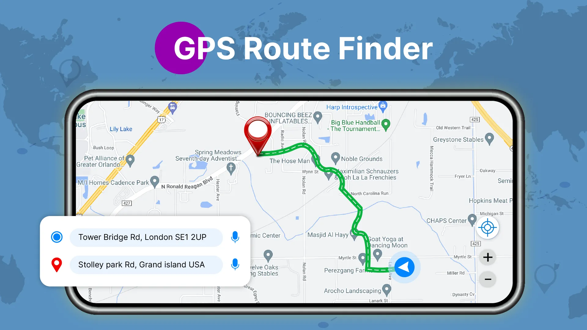 Street View Live 3D GPS Map | Indus Appstore | Screenshot