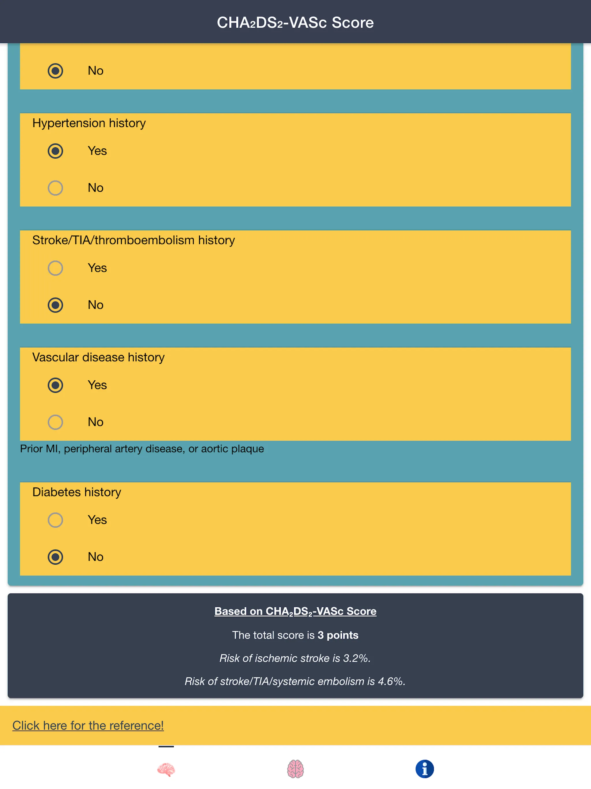 AF Stroke Risk | Indus Appstore | Screenshot