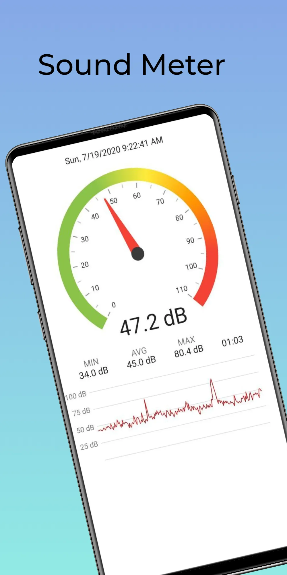 Sound Meter - decibel meter | Indus Appstore | Screenshot