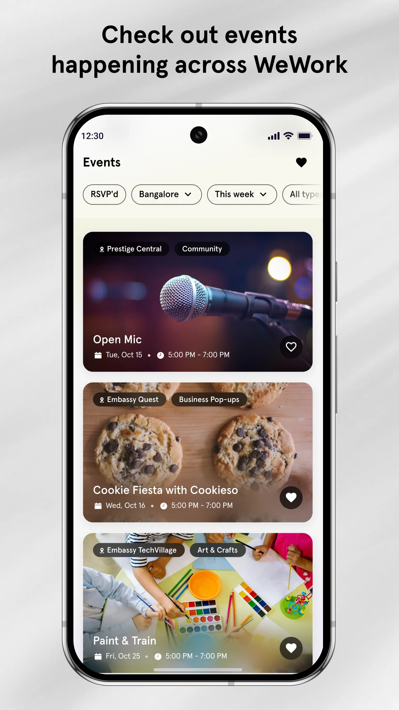 WeWork India | Indus Appstore | Screenshot