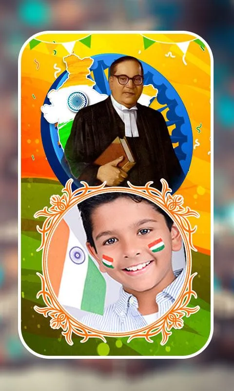 Ambedkar Jayanti Photo Frames | Indus Appstore | Screenshot