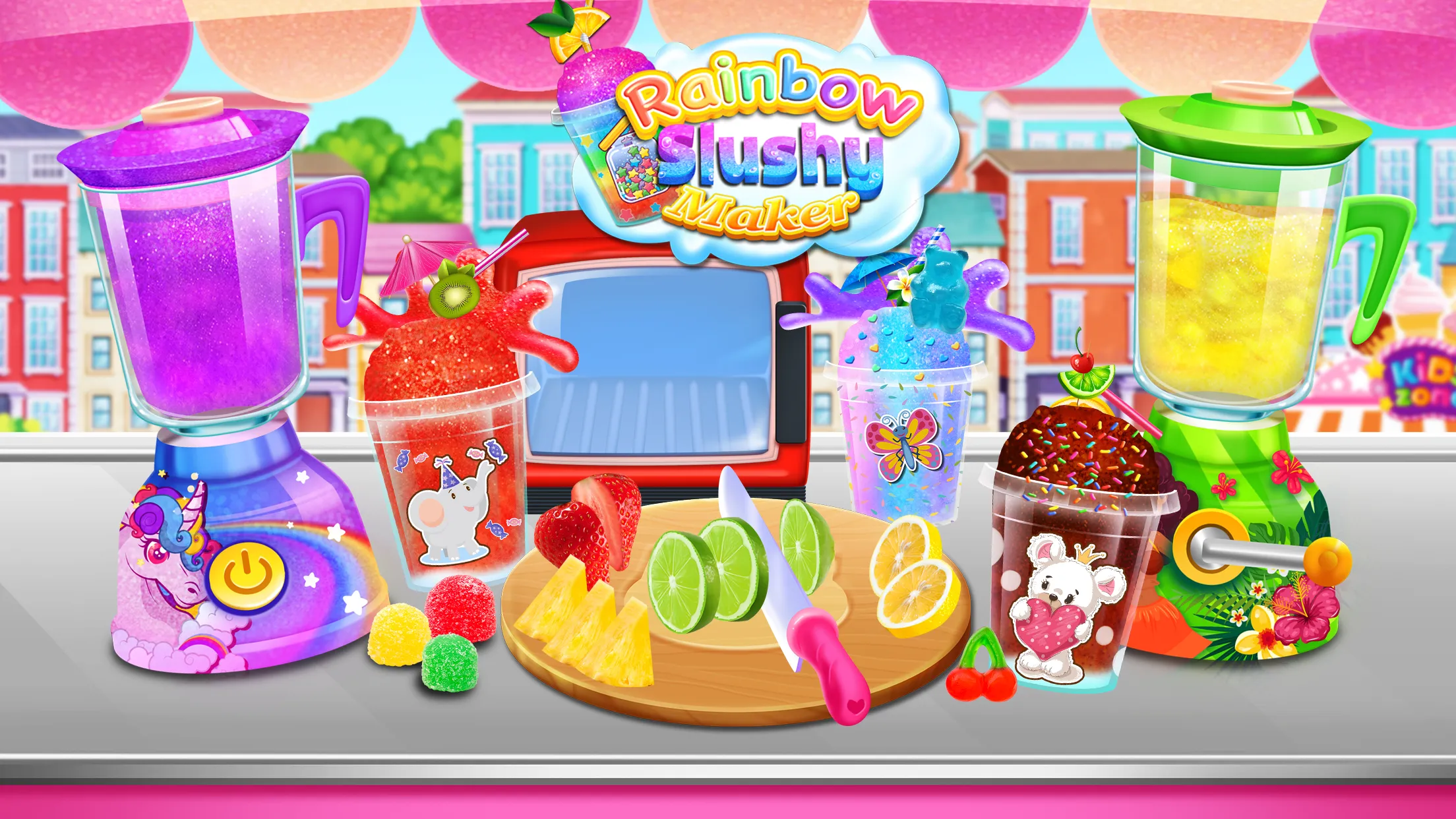 Rainbow Frozen Slushy Truck | Indus Appstore | Screenshot