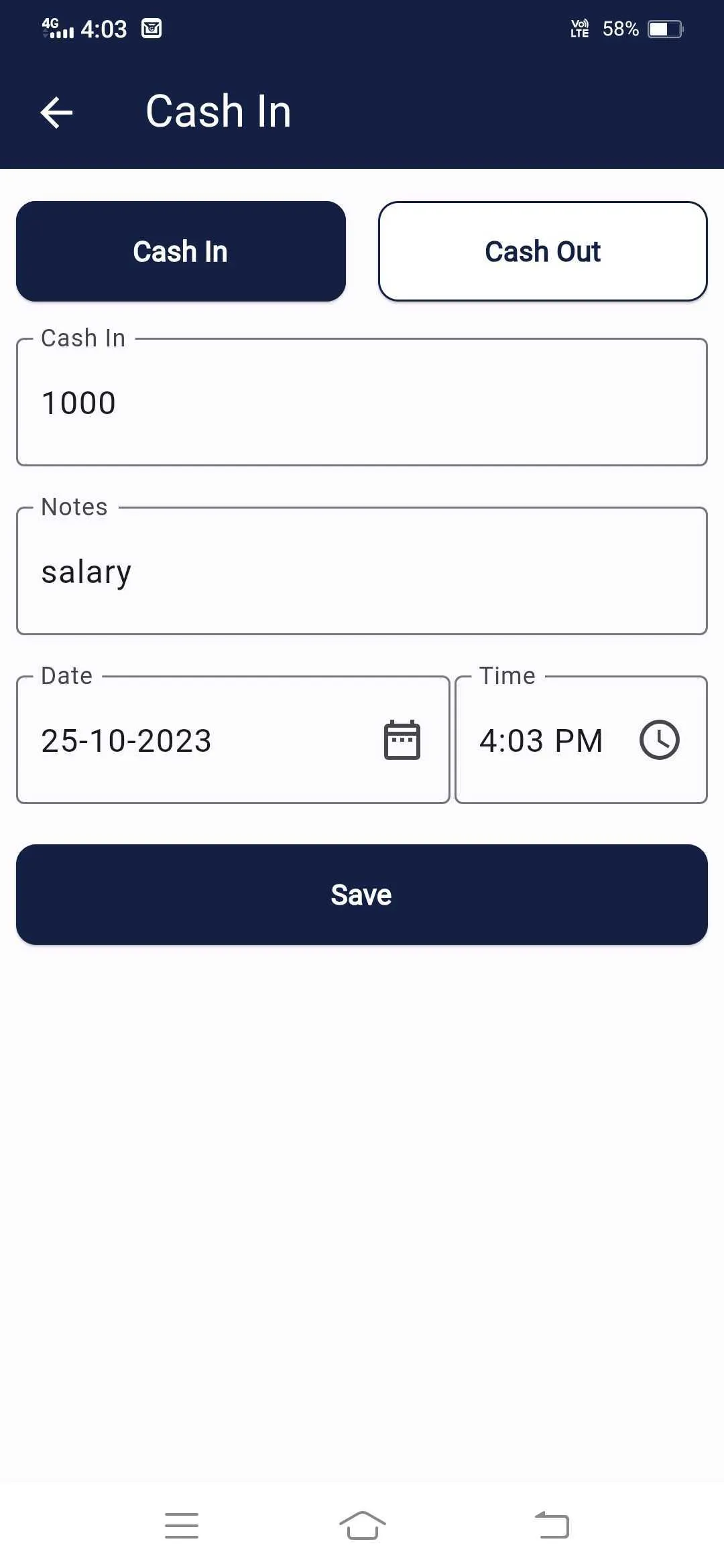 Cashbook App - Cash Manager | Indus Appstore | Screenshot