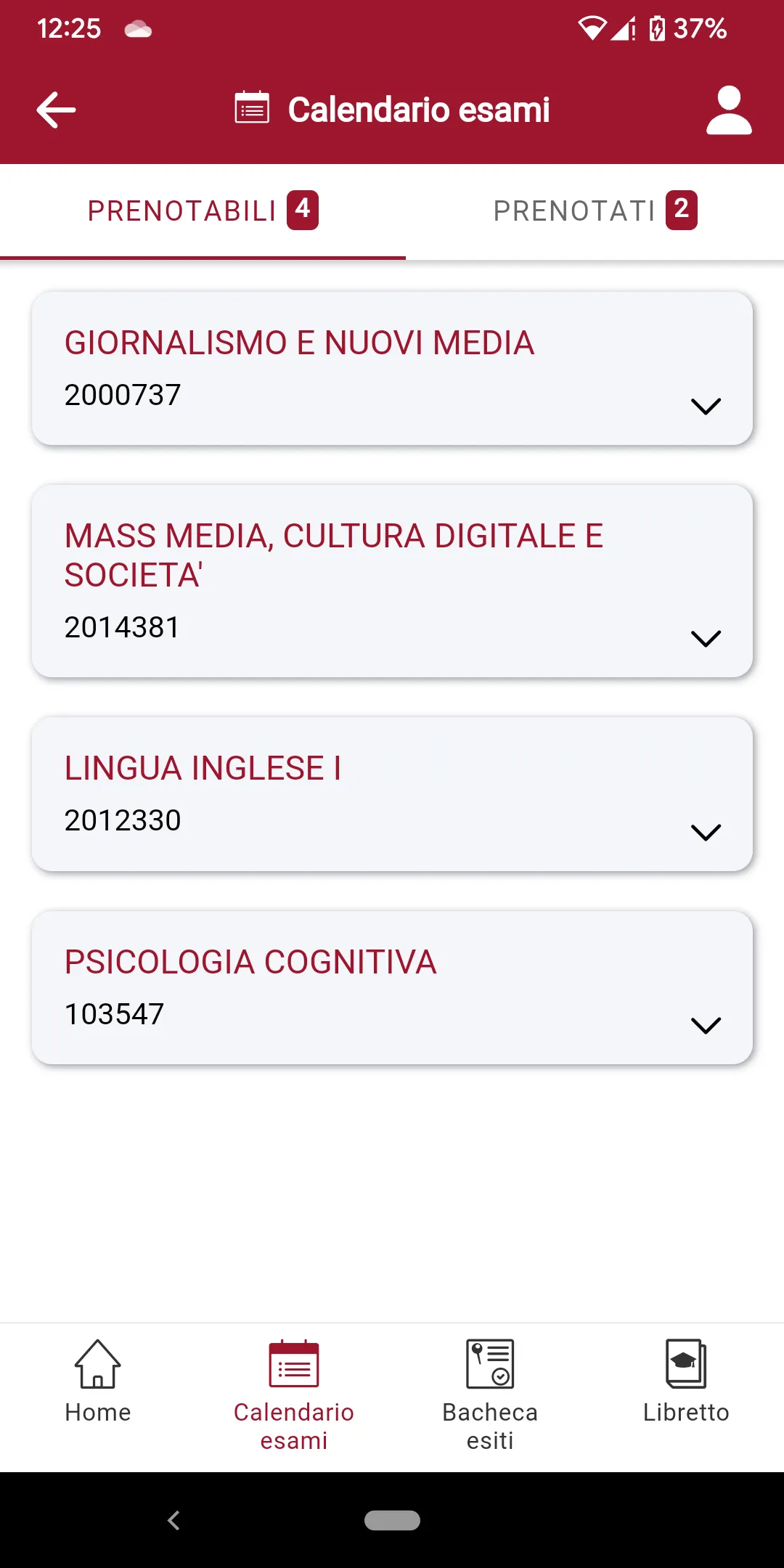 myUSiena | Indus Appstore | Screenshot