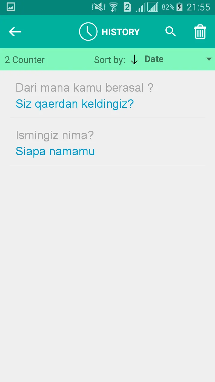 Uzbek Indonesian Translator | Indus Appstore | Screenshot