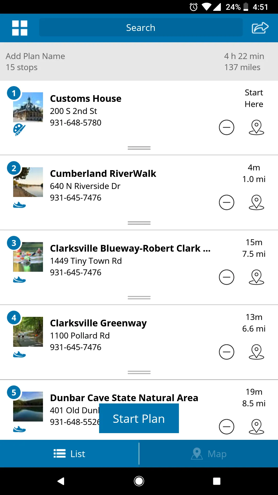 Visit Clarksville TN | Indus Appstore | Screenshot