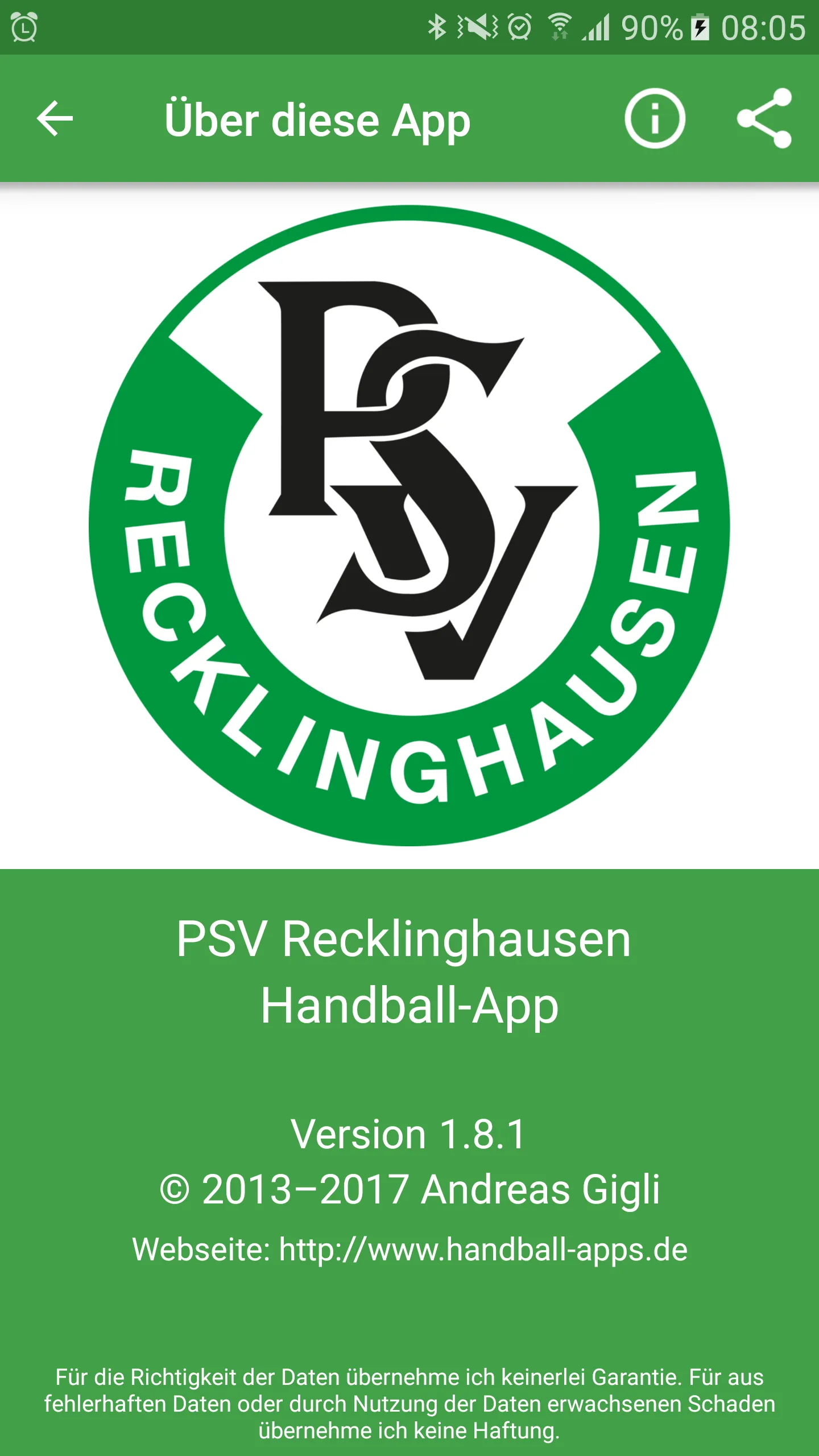 PSV Recklinghausen Handball | Indus Appstore | Screenshot