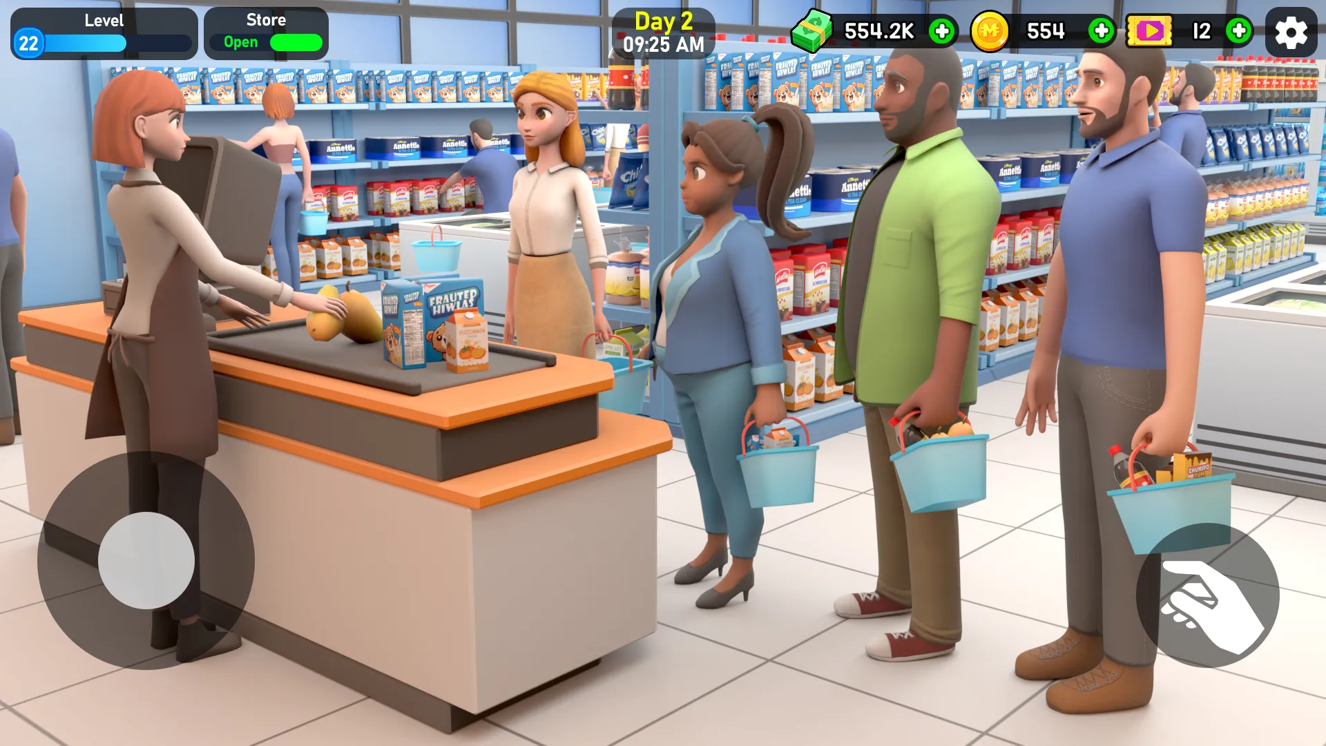 Supermarket Tycoon 3D | Indus Appstore | Screenshot