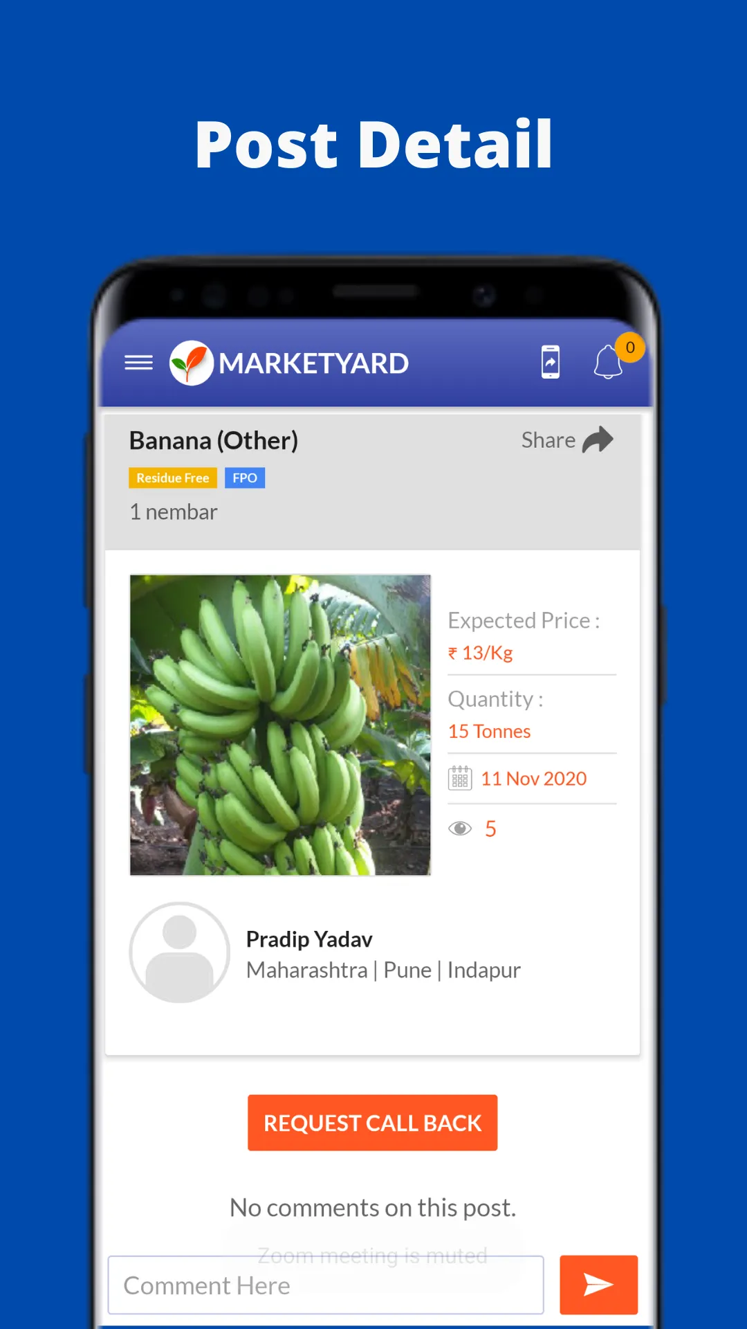 Marketyard - Kisan / Farmer Ag | Indus Appstore | Screenshot