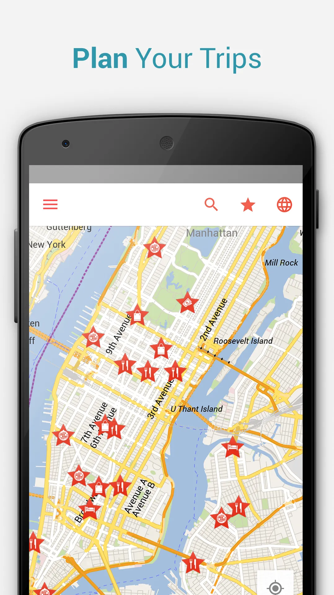 New York Offline City Map | Indus Appstore | Screenshot