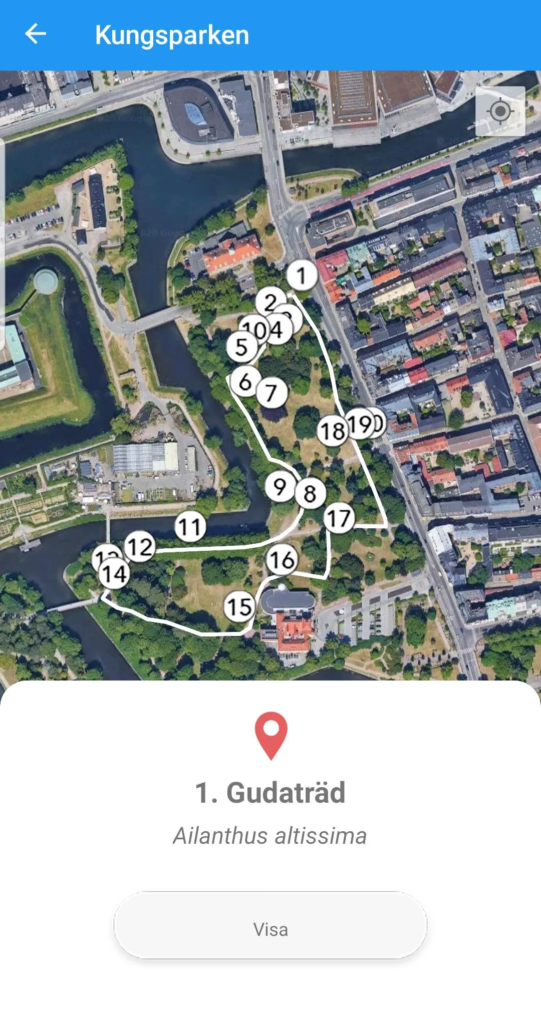 Träd i Malmö | Indus Appstore | Screenshot