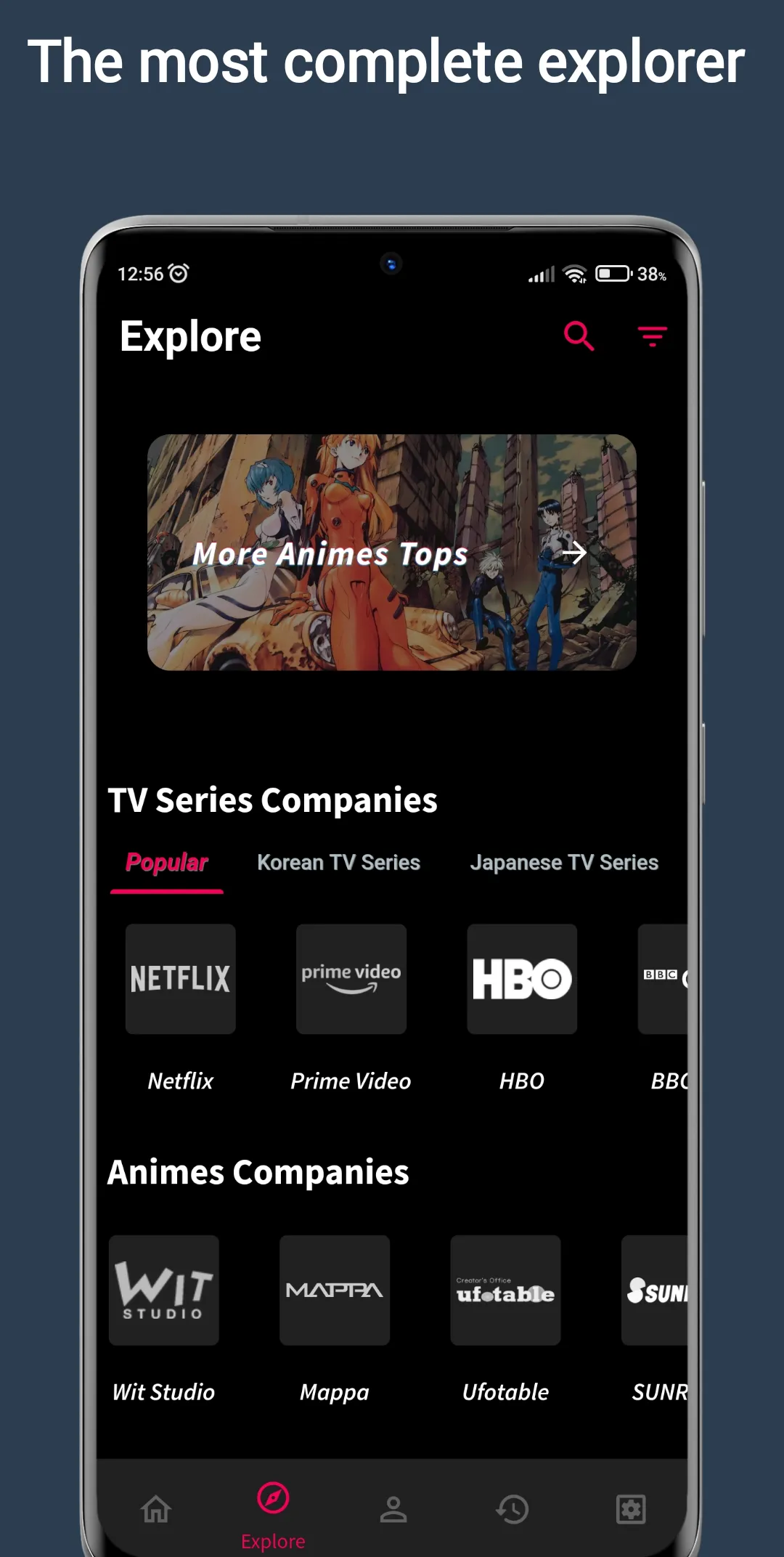 BunkaList -Movies-Shows-Anime | Indus Appstore | Screenshot