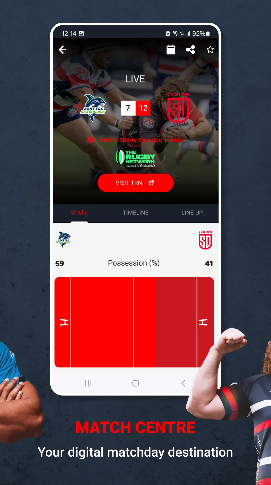 Major League Rugby | Indus Appstore | Screenshot