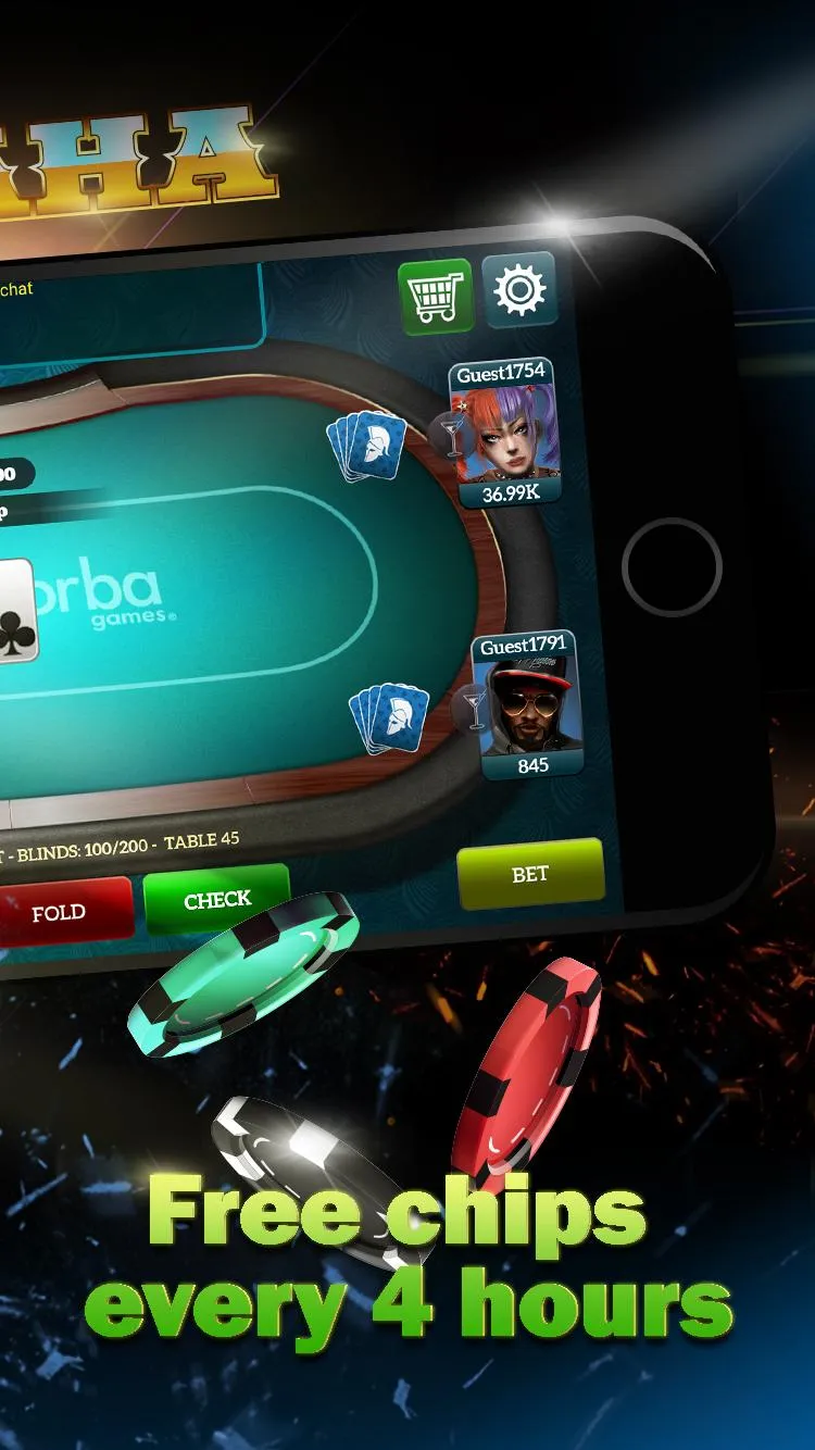 Live Poker Tables–Texas holdem | Indus Appstore | Screenshot