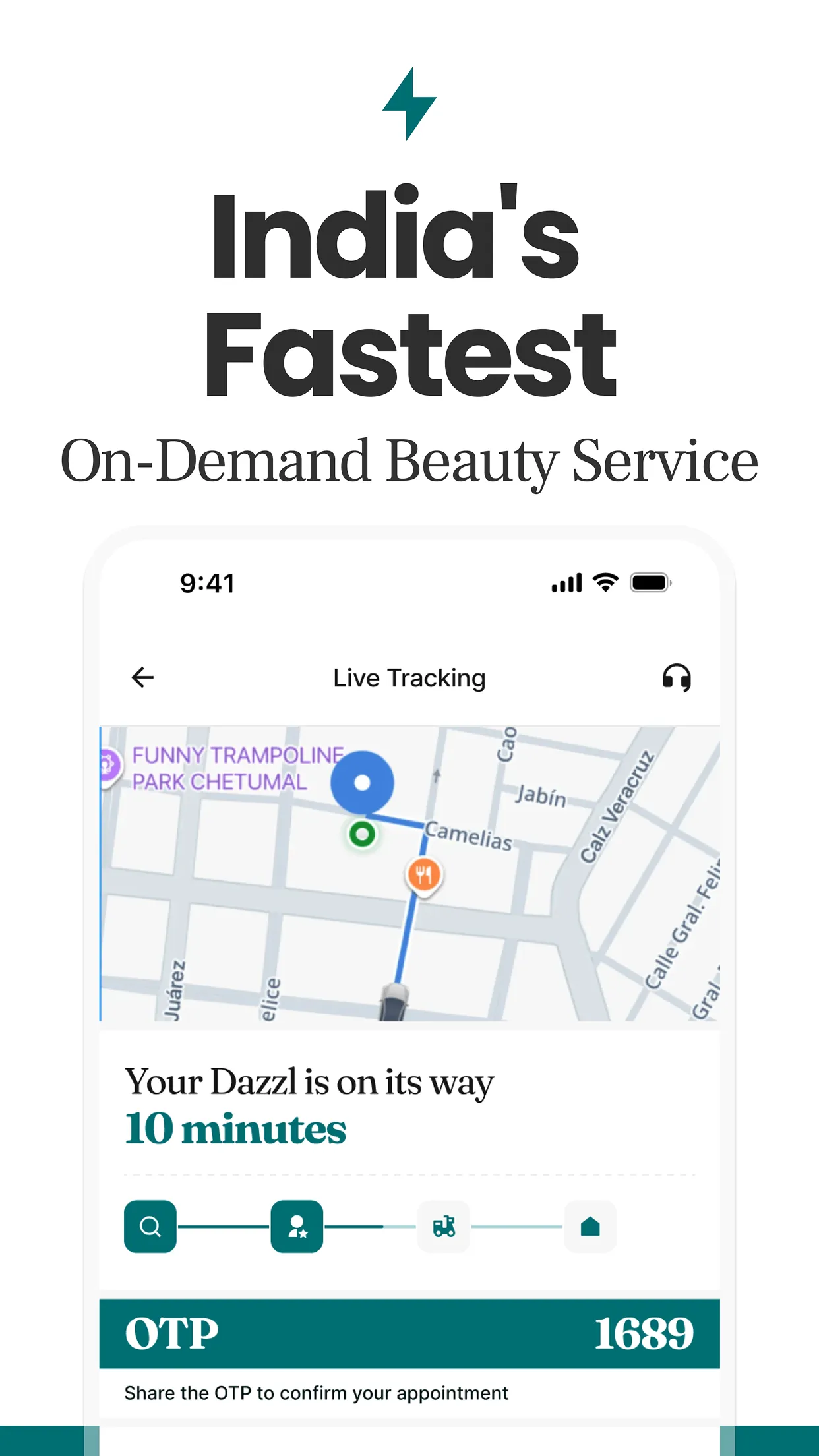 DAZZL: Beauty in 10 minutes | Indus Appstore | Screenshot