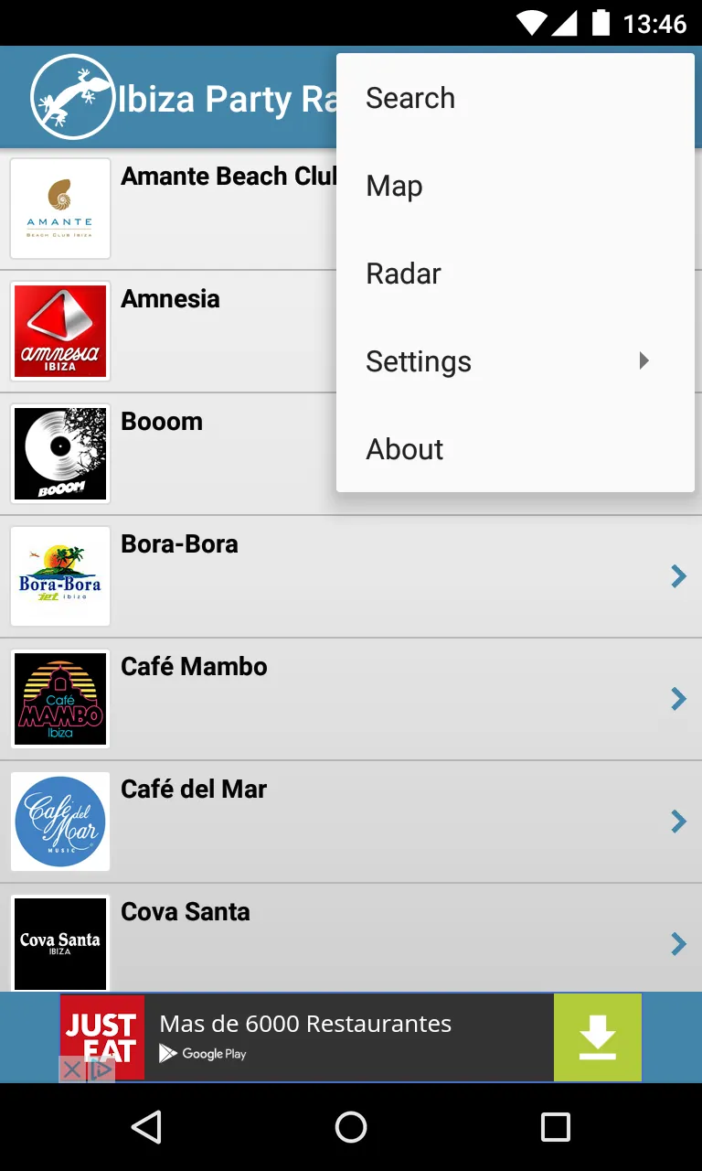 Ibiza Party Radar | Indus Appstore | Screenshot