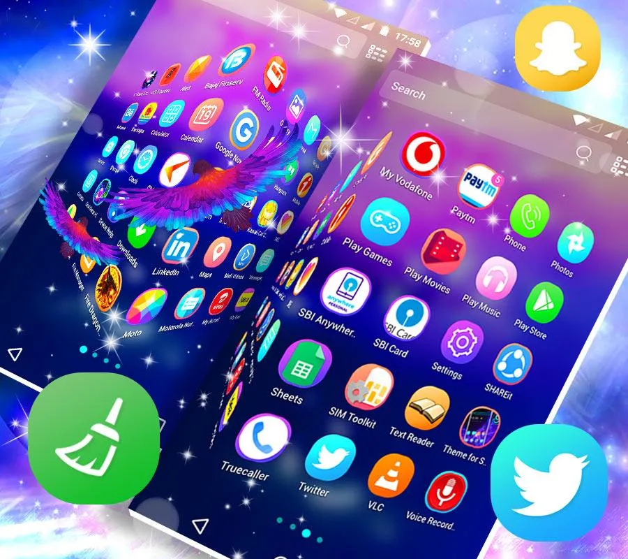 Angel Launcher Theme | Indus Appstore | Screenshot