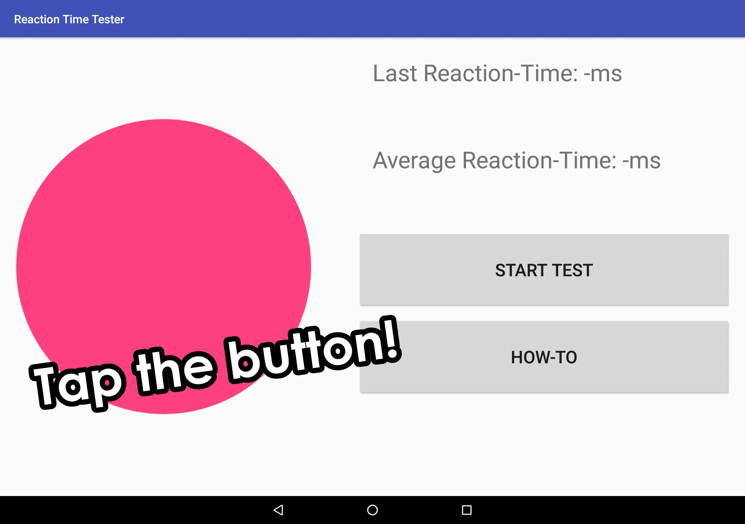 Reaction Test Pro | Indus Appstore | Screenshot