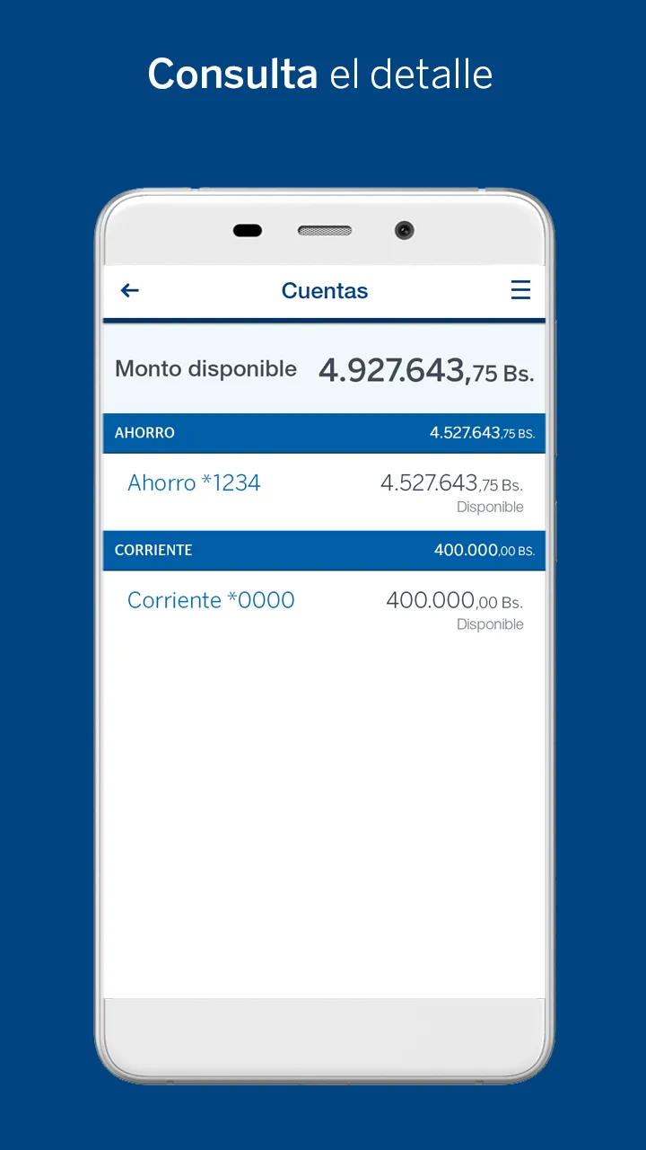 BBVA Provinet Móvil | Indus Appstore | Screenshot