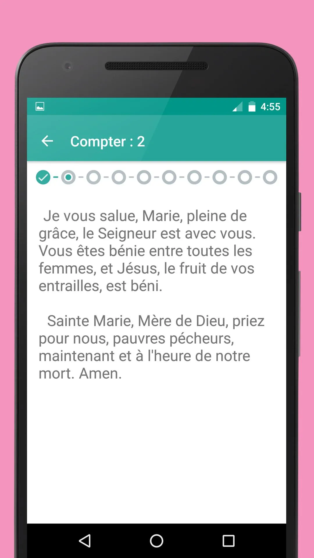 Saint Rosaire catholique | Indus Appstore | Screenshot