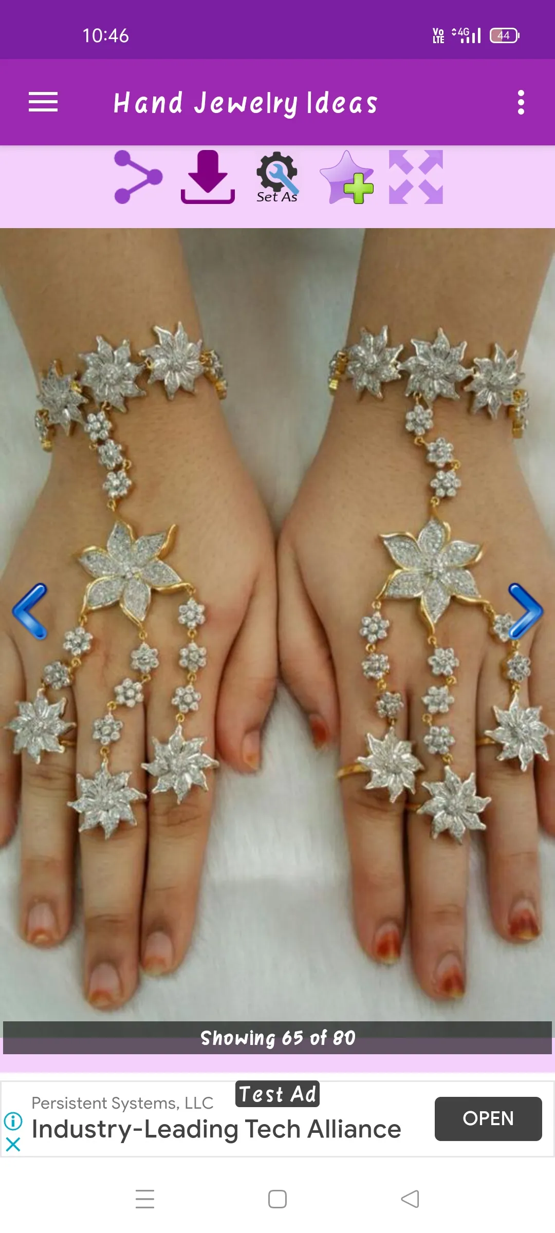 Hand Jewelry Idea Gallery | Indus Appstore | Screenshot