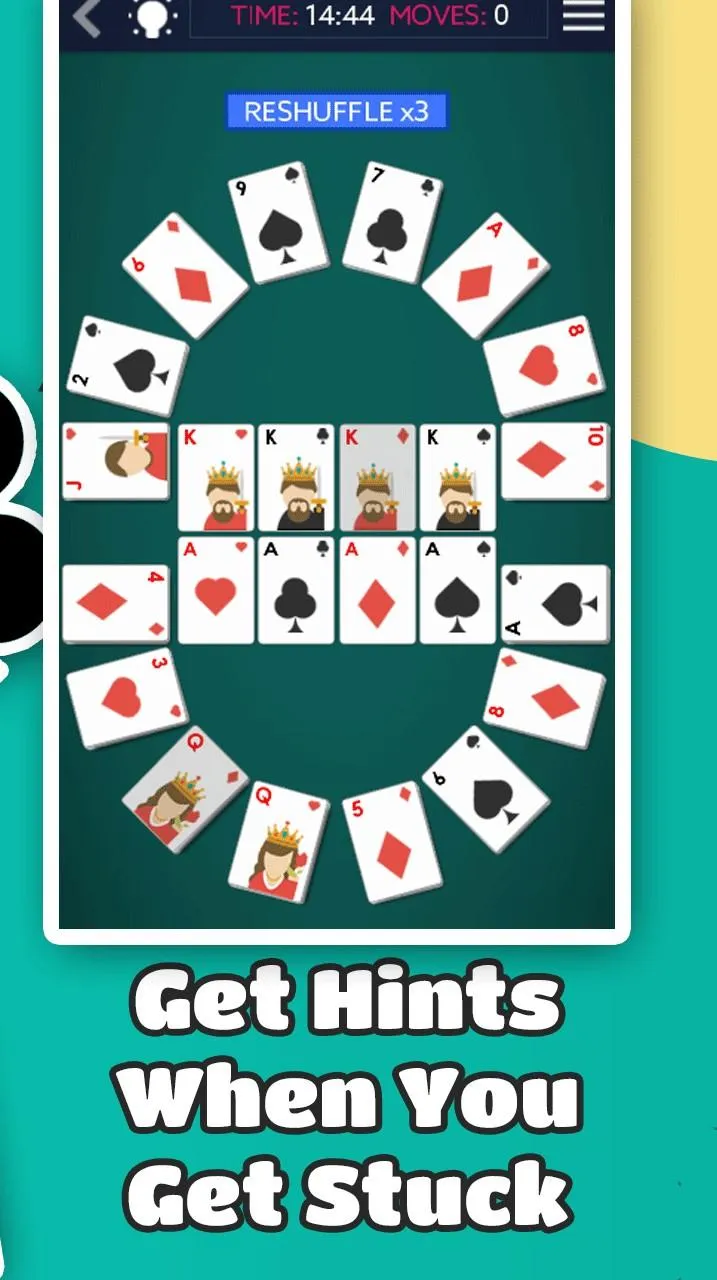 Crescent Solitaire | Indus Appstore | Screenshot