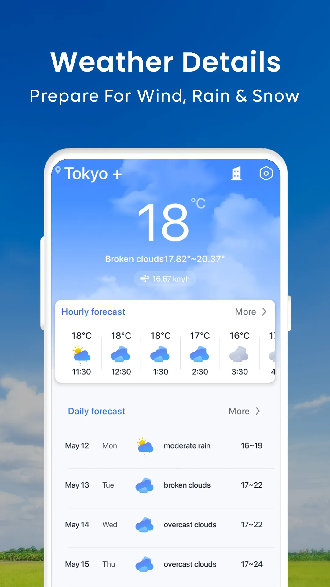 Daily Weather: Radar, Forecast | Indus Appstore | Screenshot
