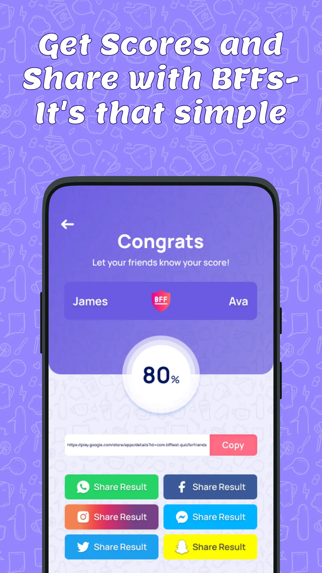 BFF Test - Quiz For Friends | Indus Appstore | Screenshot