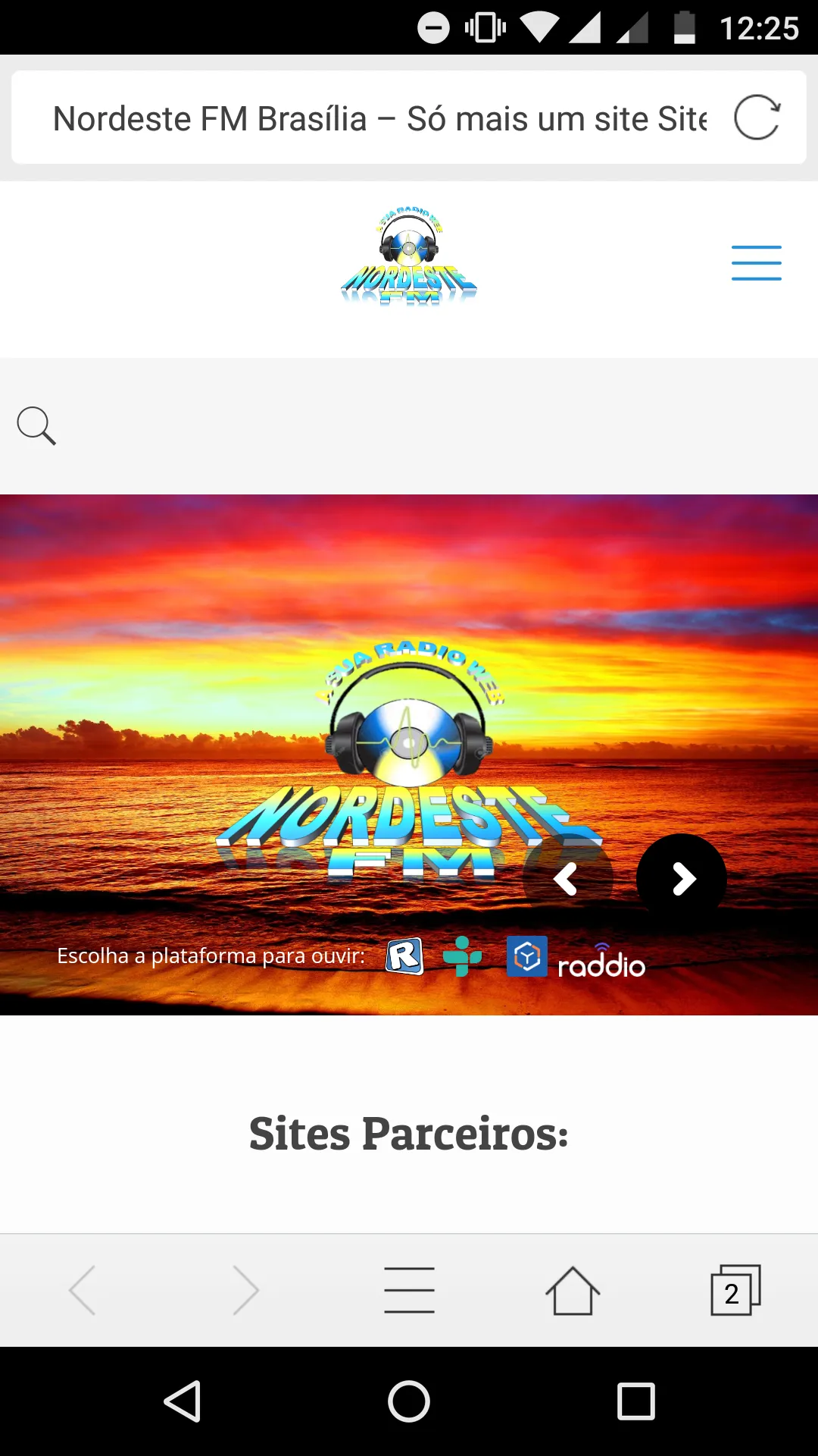 Rádio Nordeste FM Brasília | Indus Appstore | Screenshot