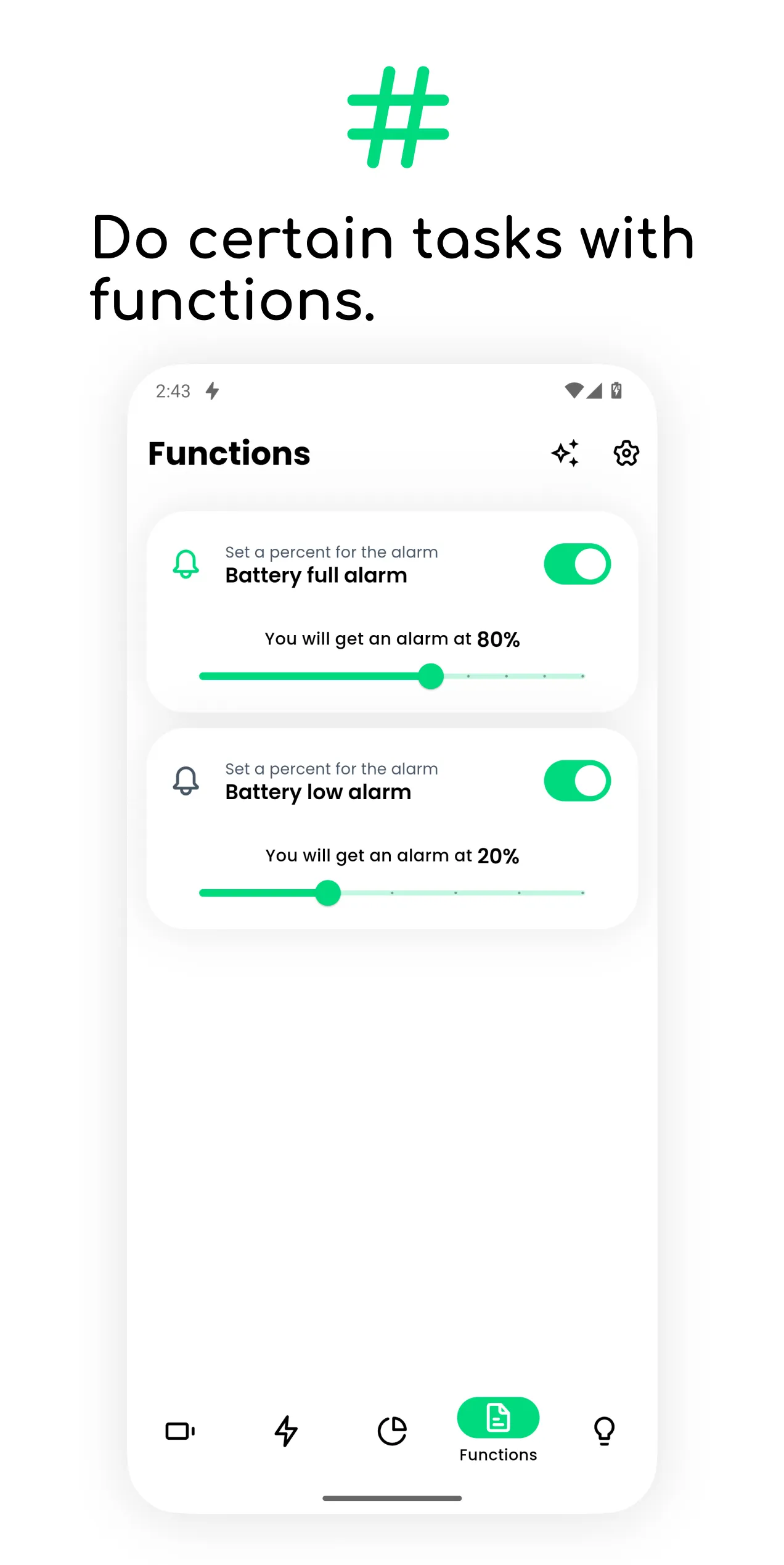 Electron: battery health info | Indus Appstore | Screenshot