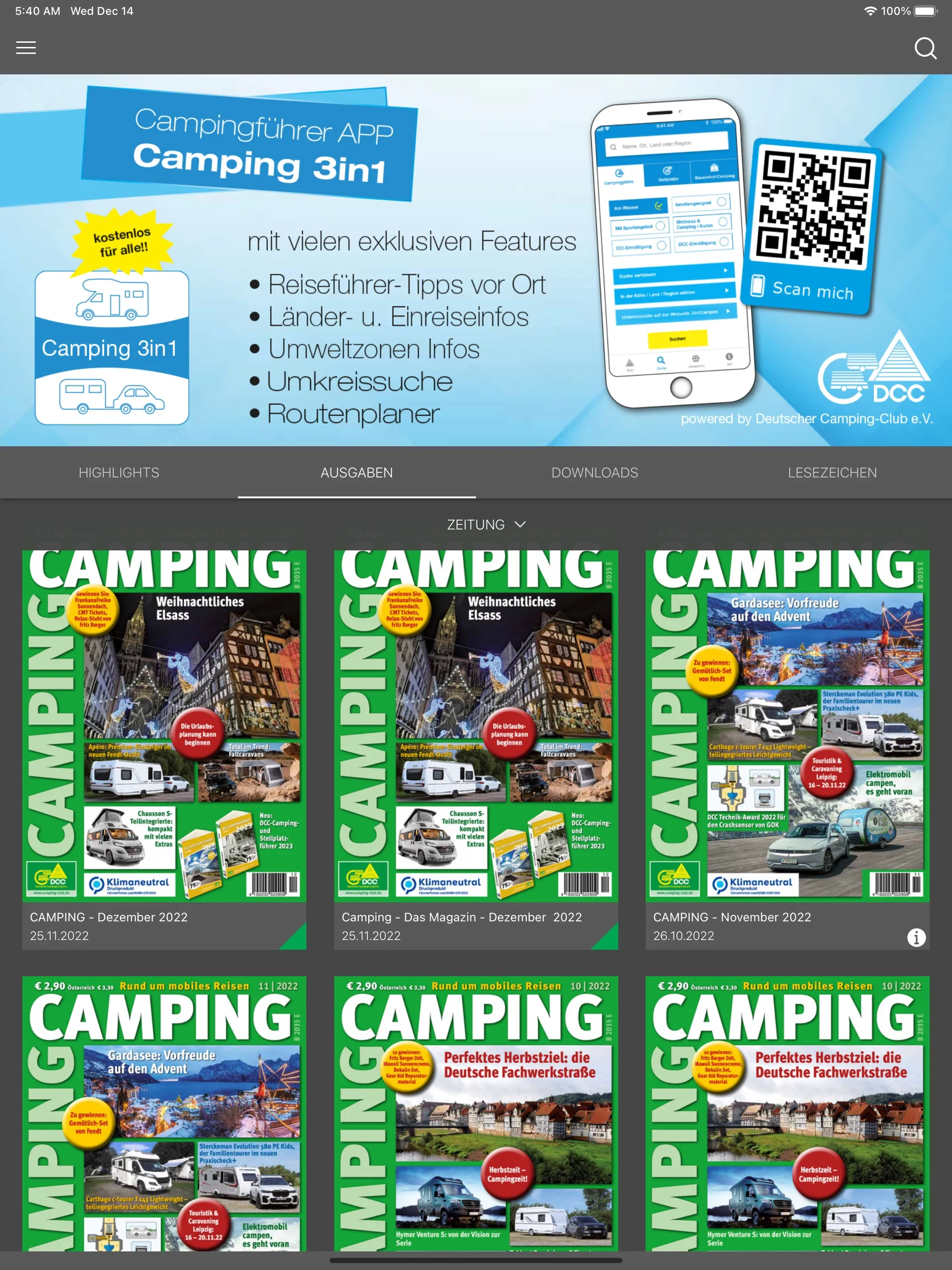 CAMPING-E-Paper | Indus Appstore | Screenshot