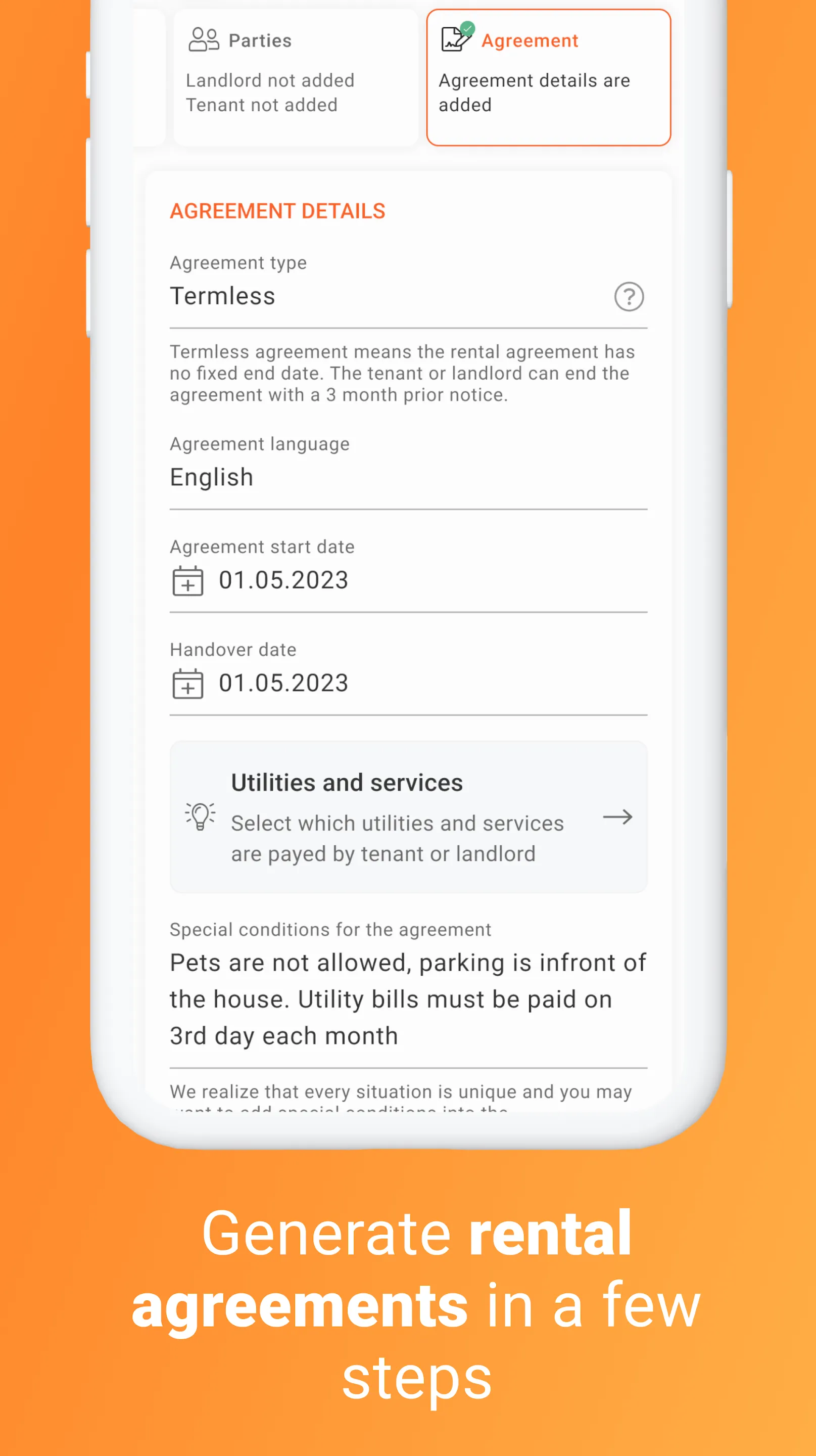 Rendin – Safe Rental Agreement | Indus Appstore | Screenshot