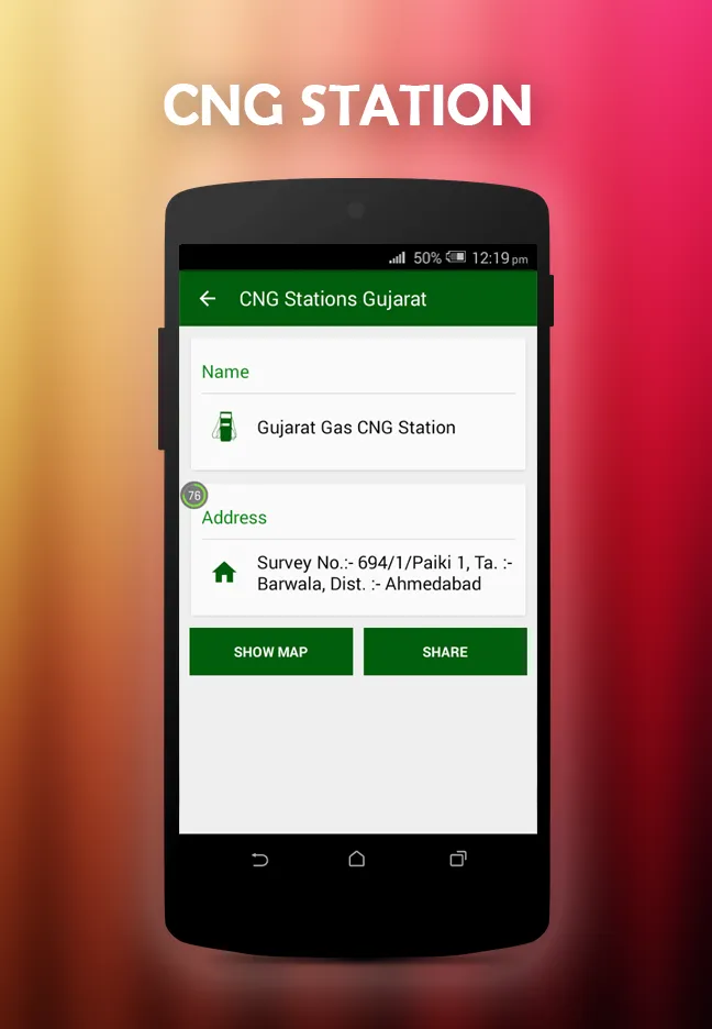 CNG Gas Stations in Gujarat | Indus Appstore | Screenshot