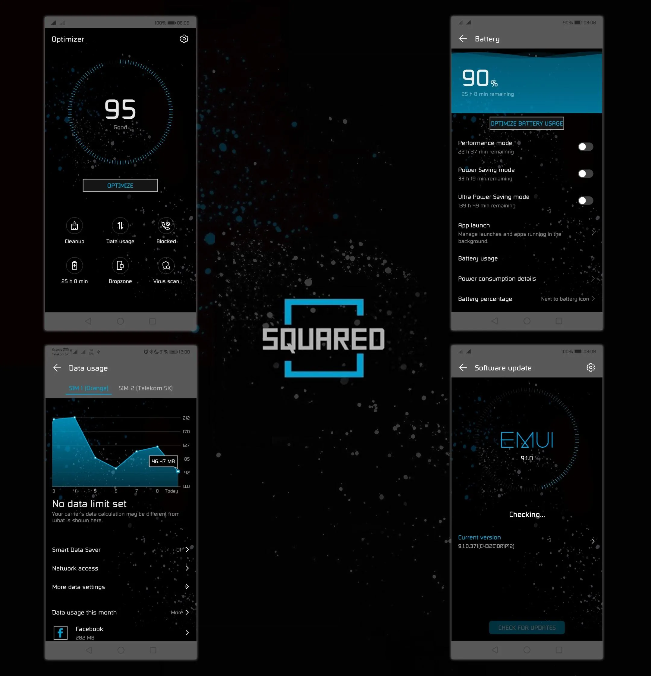 [EMUI 9.1]Squared Theme | Indus Appstore | Screenshot