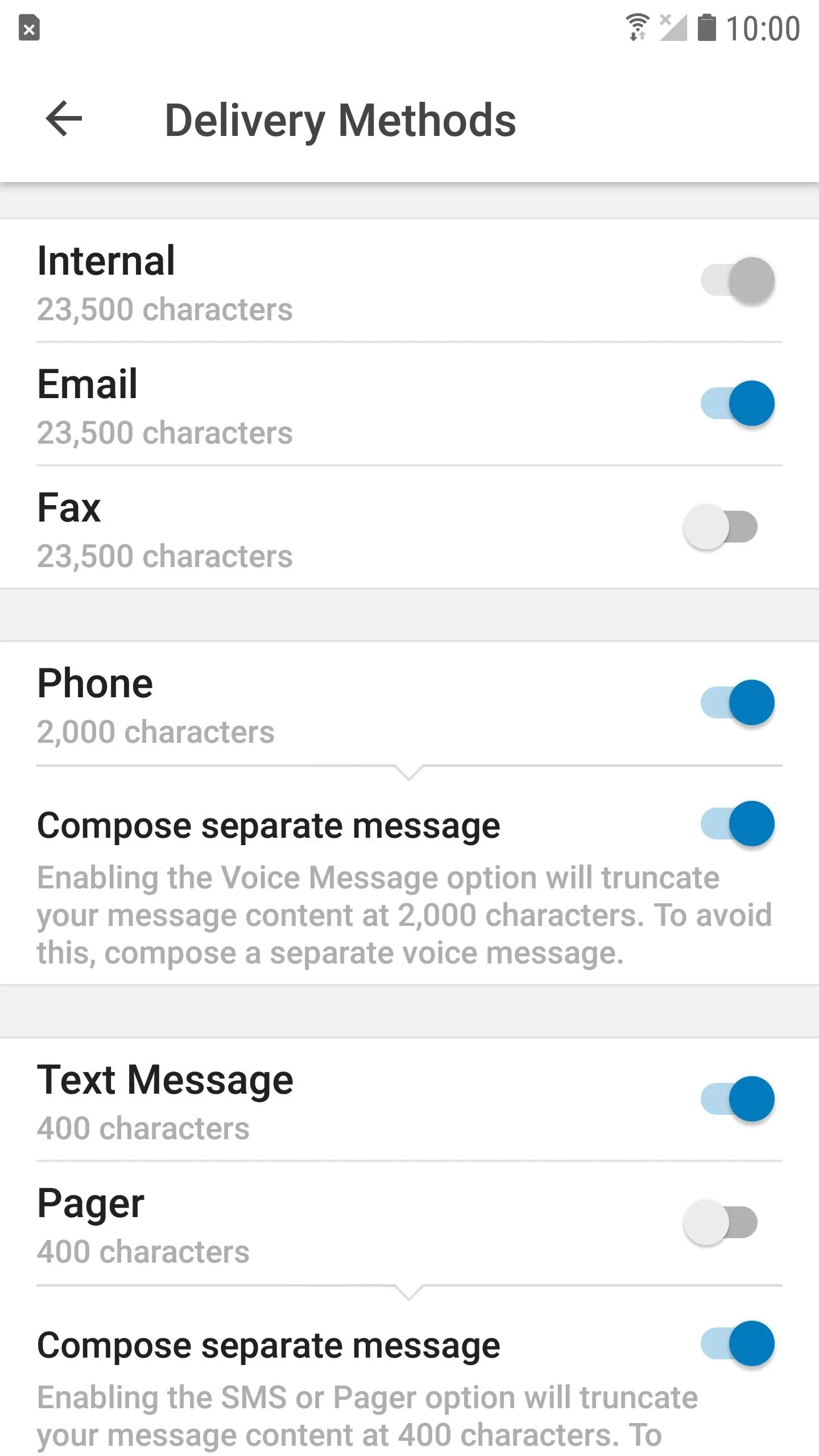 CORES Messages | Indus Appstore | Screenshot