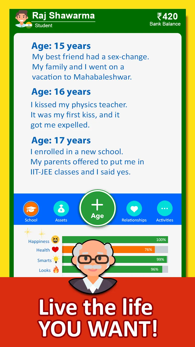 What The Fate! - BitLife India | Indus Appstore | Screenshot