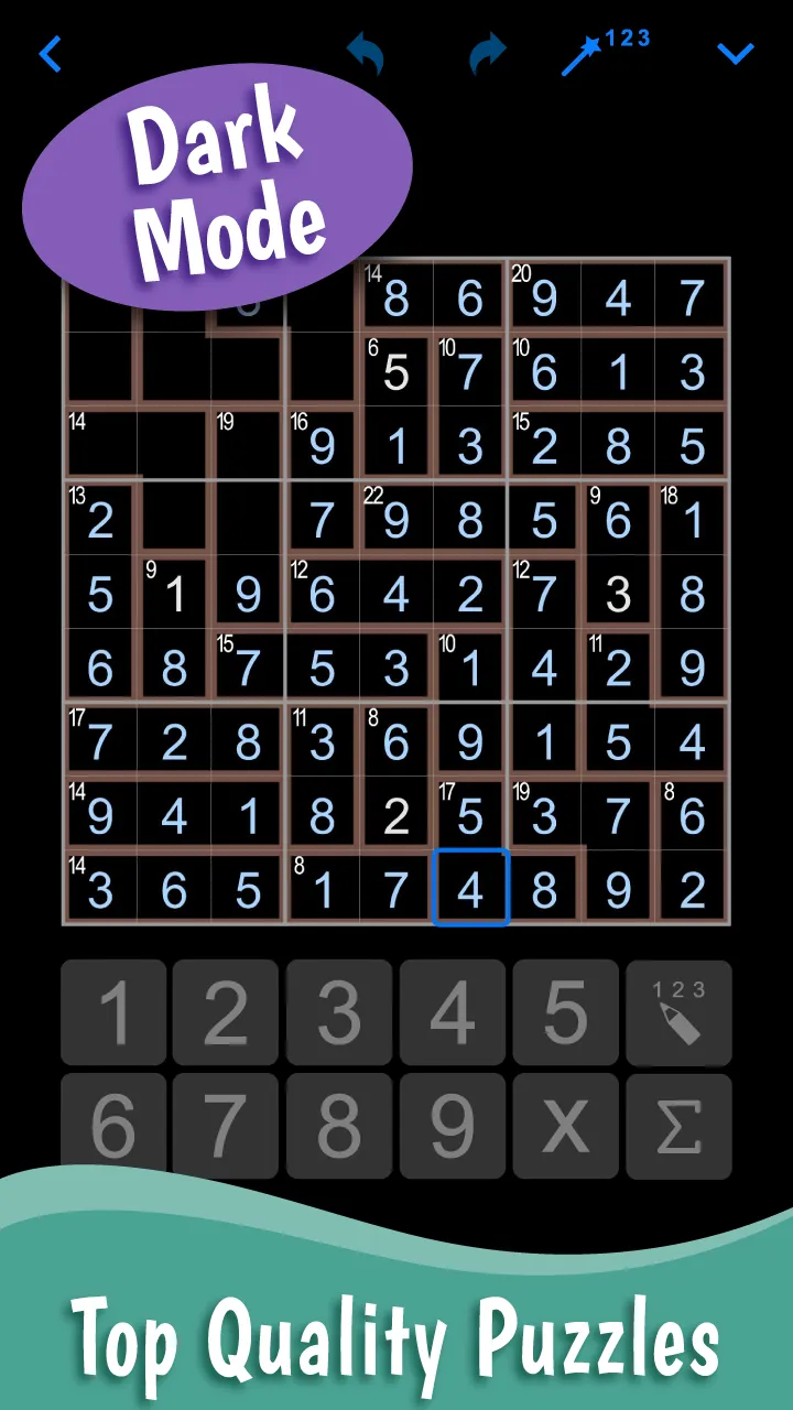 SumSudoku: Killer Sudoku | Indus Appstore | Screenshot