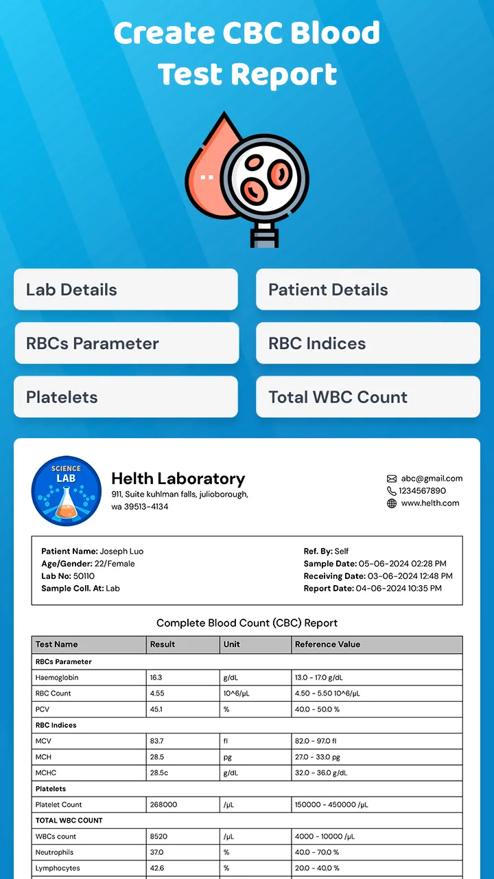 Medical Report & Rx Maker | Indus Appstore | Screenshot