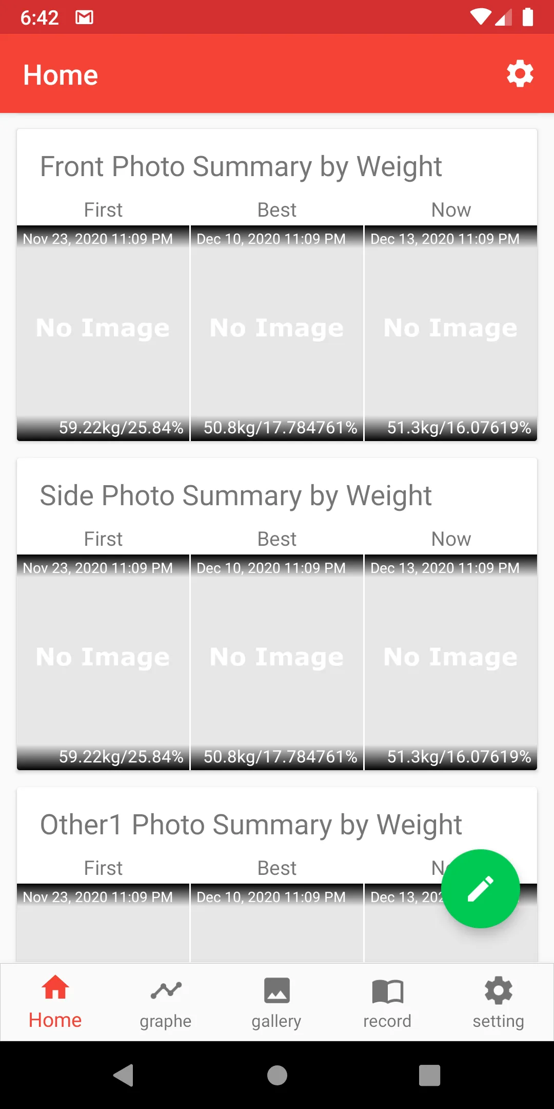 Weight Loss Tracker & Pictures | Indus Appstore | Screenshot