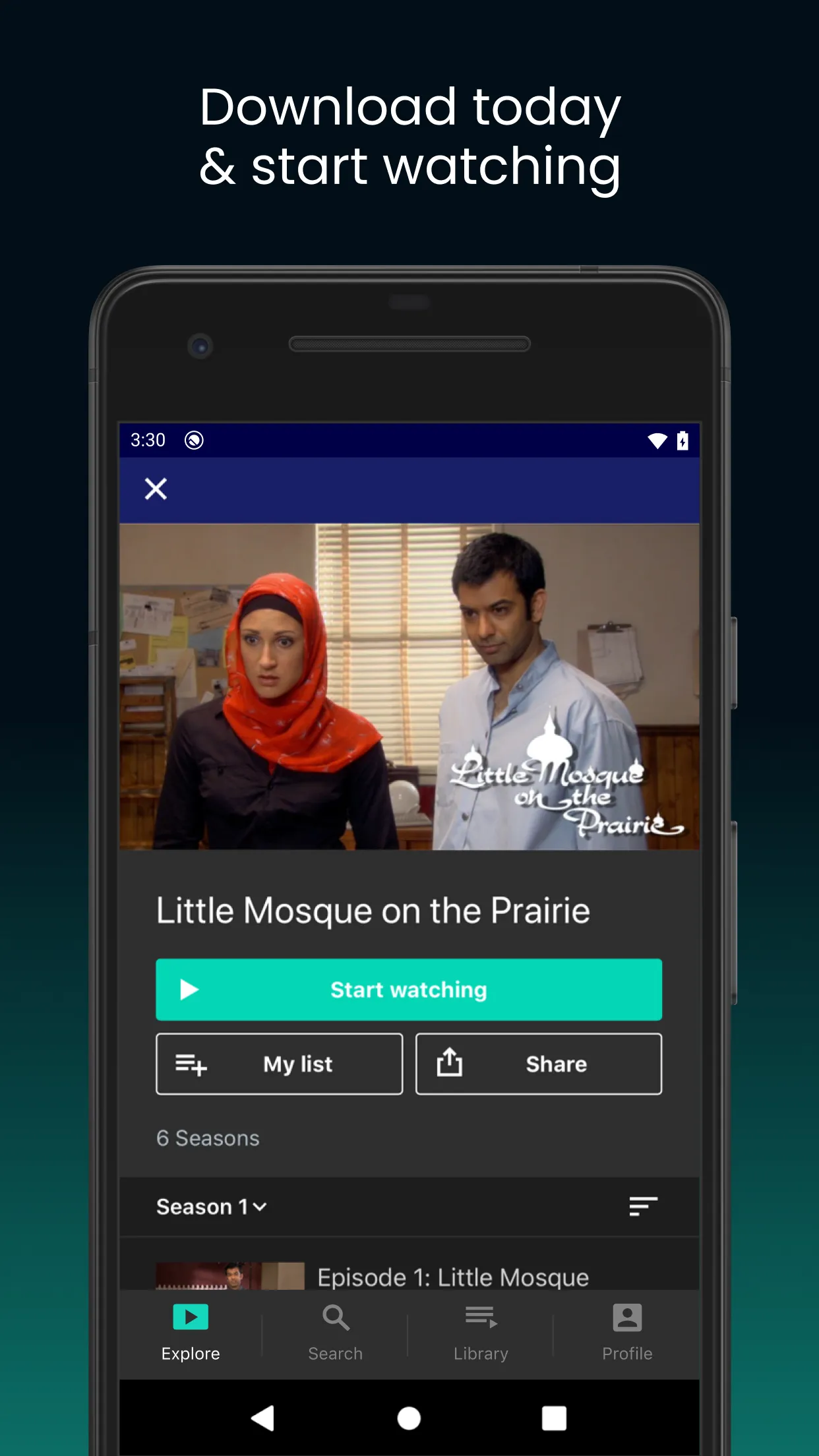 USHUB TV | Indus Appstore | Screenshot