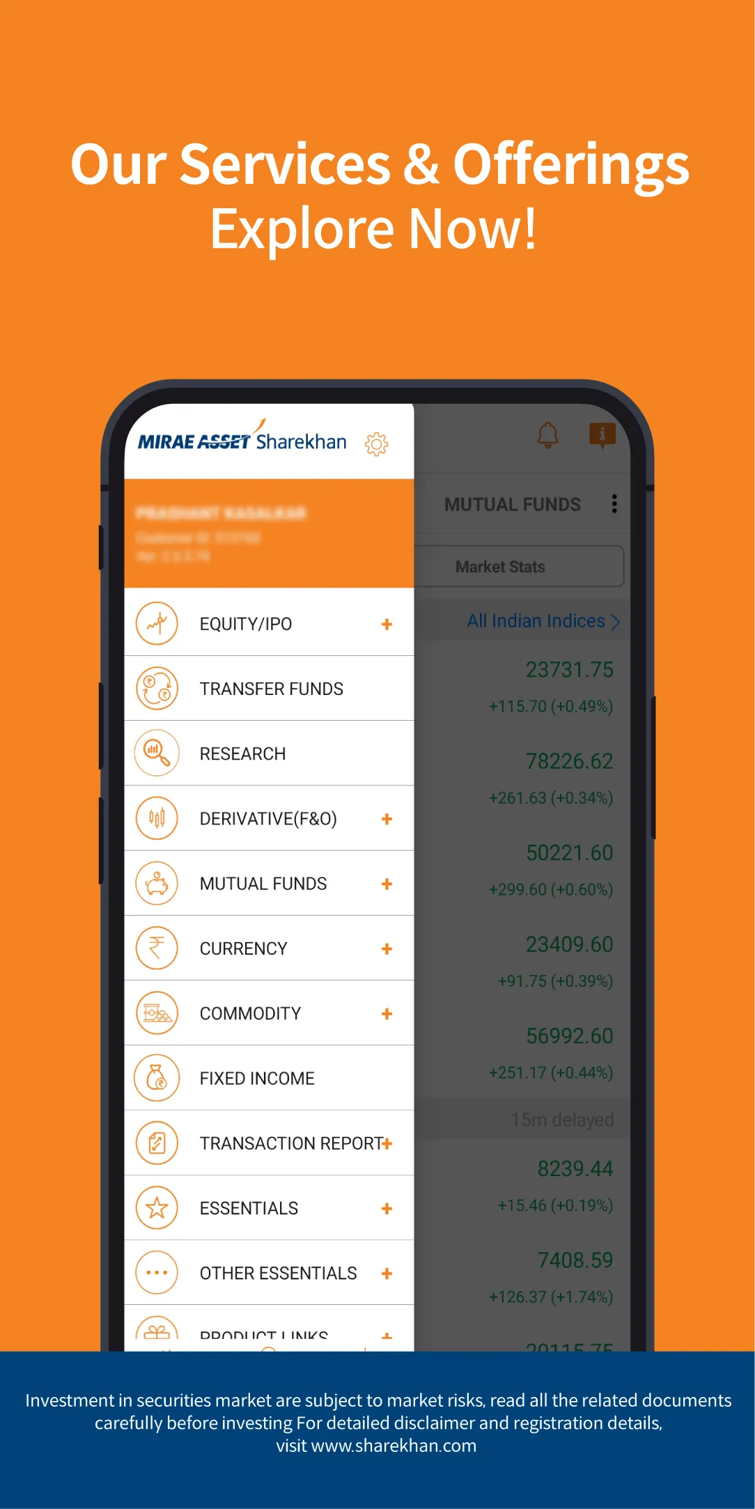 Mirae Asset Sharekhan App | Indus Appstore | Screenshot