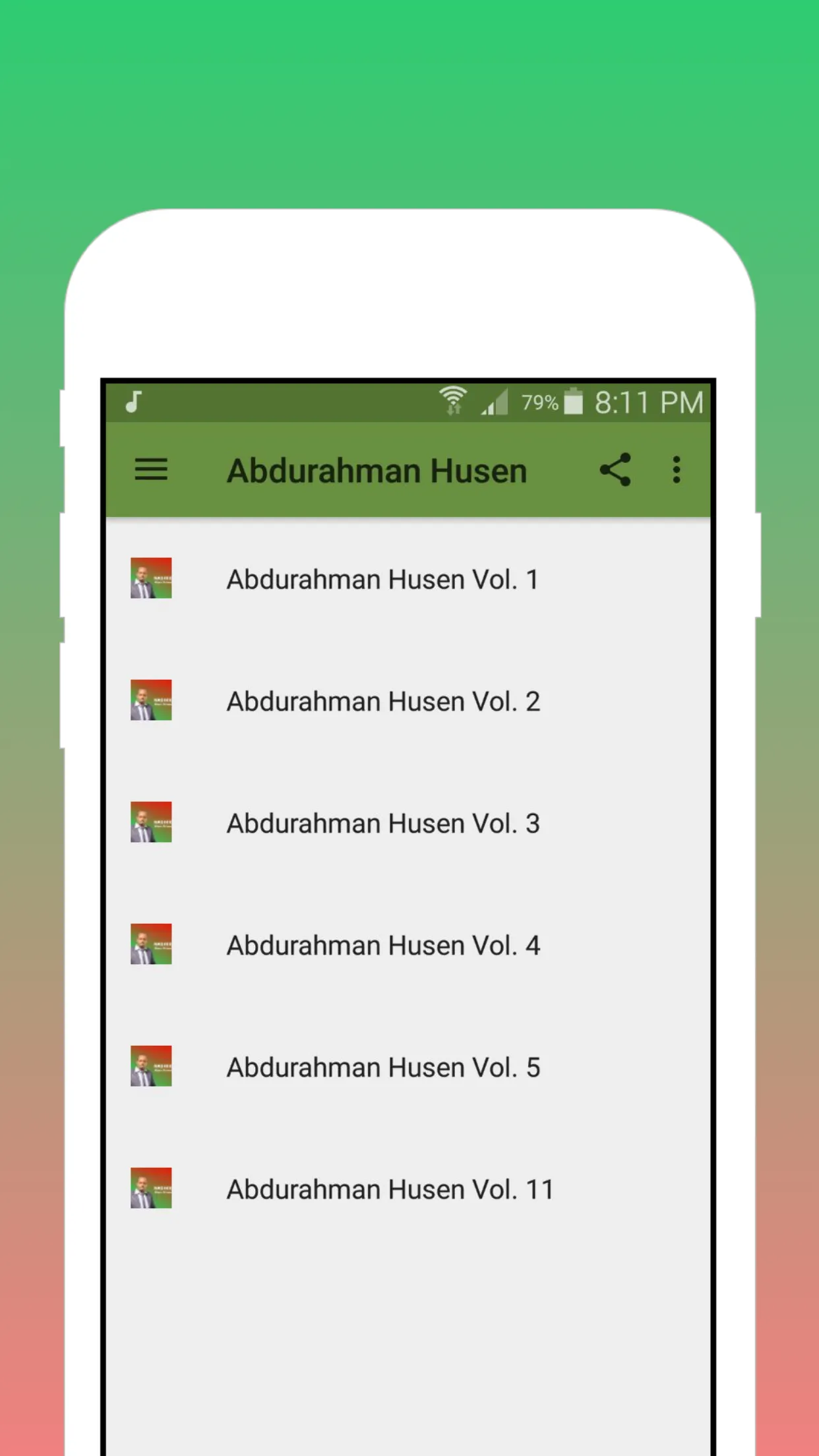 Abdurahman Husen - Nashiidaa | Indus Appstore | Screenshot