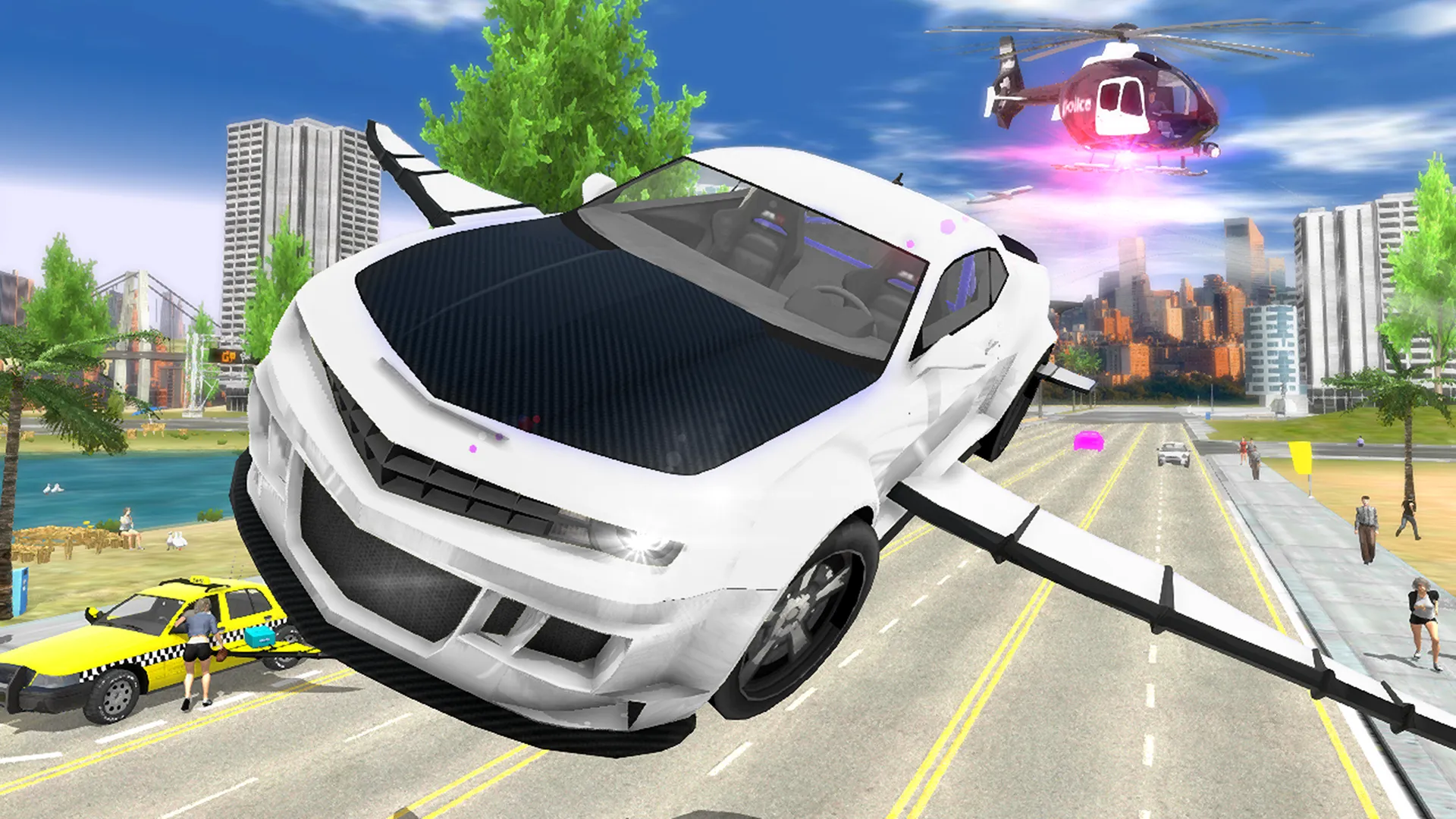 Flying Car Transport Simulator | Indus Appstore | Screenshot